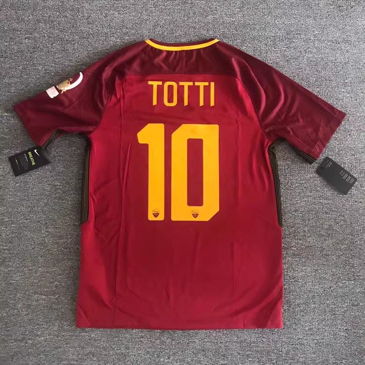 Other 2017 2018 Roma #10 Totti Jersey Size US XL / EU 56 / 4 - 1 Thumbnail