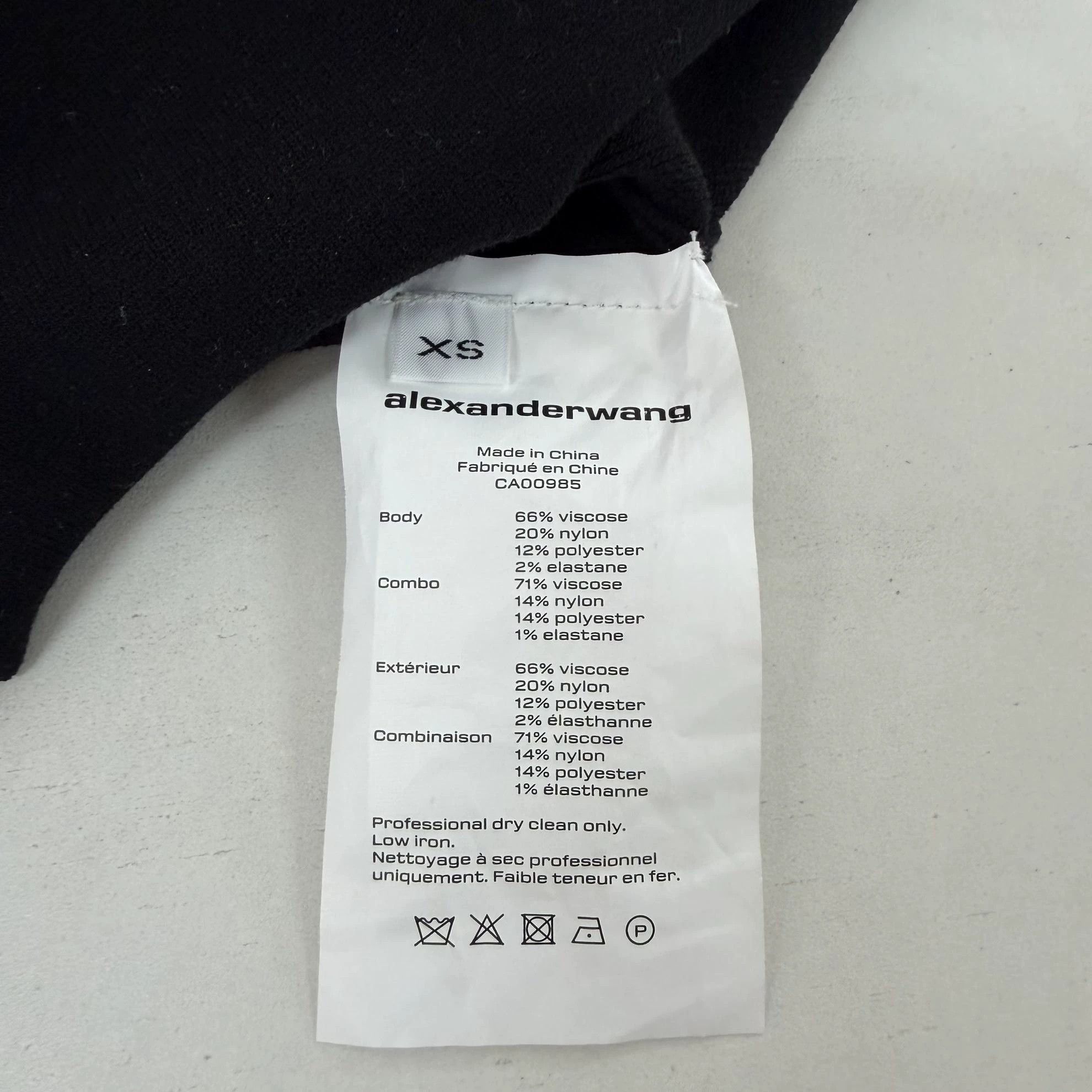 Alexander Wang Alexander Wang Women's New Black Cross Strap Dress XS Size XS / US 0-2 / IT 36-38 - 8 Thumbnail