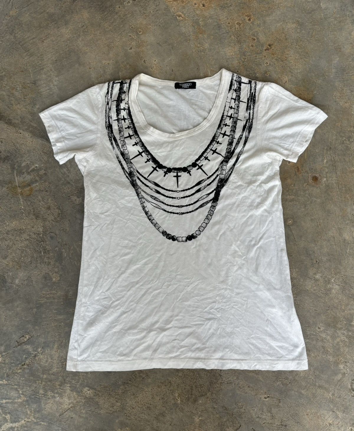 Pre-owned If Six Was Nine X Tornado Mart Ifsixwasnine Lgb Punk Style Tshirt In White