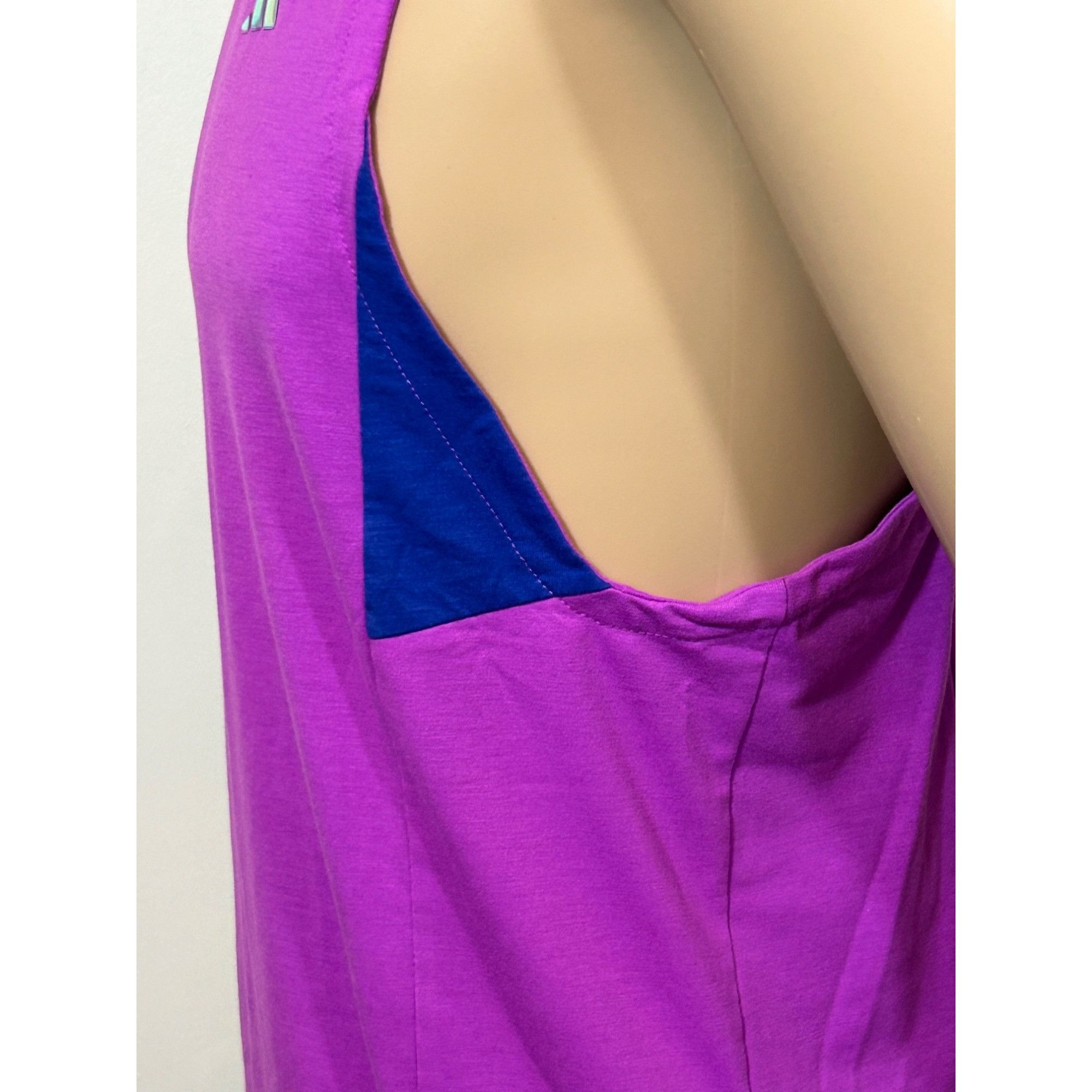 Adidas Adidas Men’s Training Tank Top Purple Blue S Logo Slim Activ Size US S / EU 44-46 / 1 - 9 Thumbnail