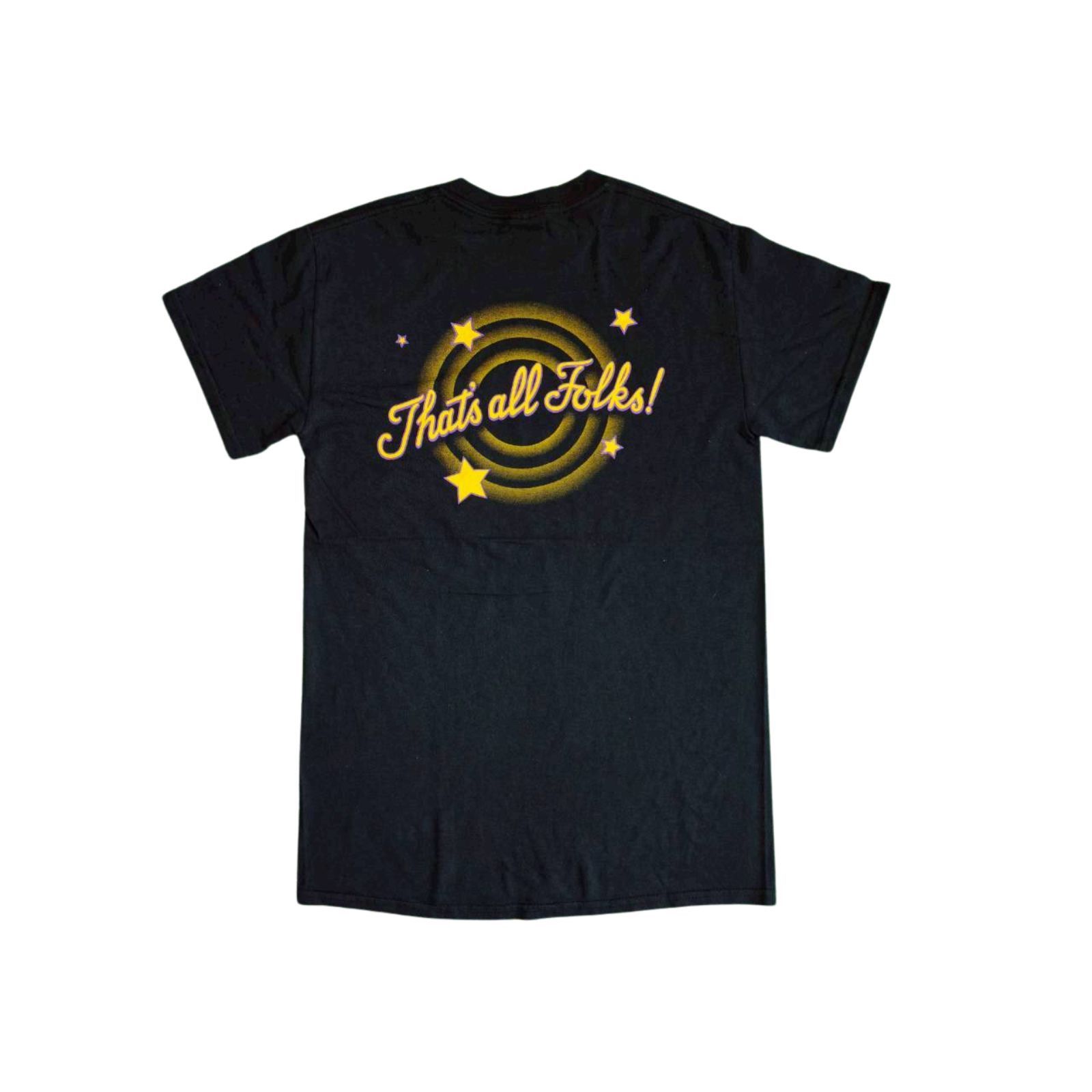 Gildan That's All Folks 00's Vintage T Shirt Solid Small 17/27 Size US S / EU 44-46 / 1 - 2 Thumbnail