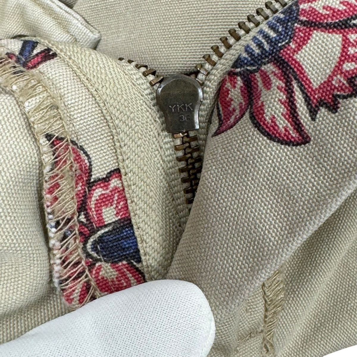 Polo Ralph Lauren × Vintage Polo Jeans Co. Ralph Lauren Vintage Pants Wide Leg Printed Size 34" / US 12 / IT 48 - 11 Thumbnail