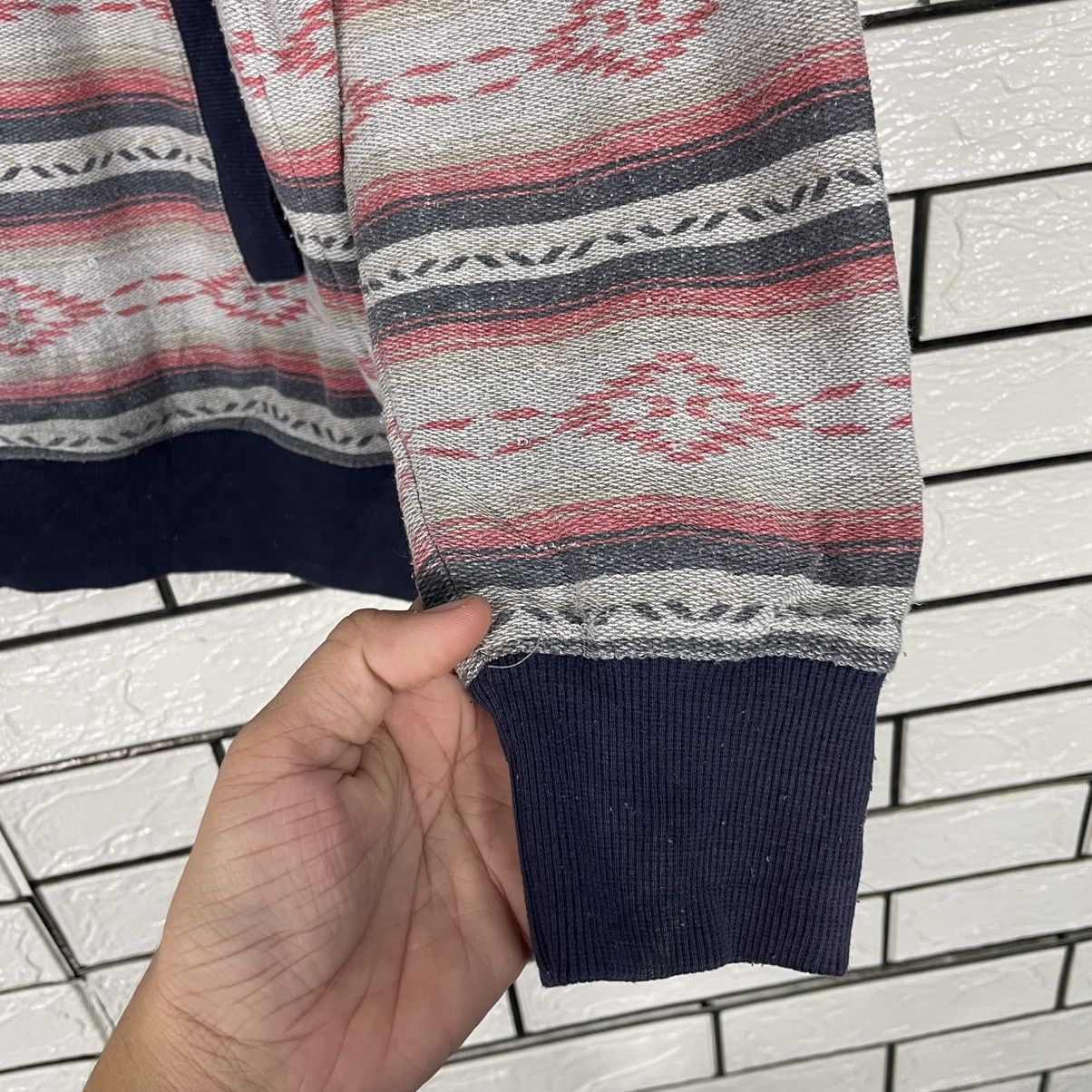Japanese Brand Japanese Brand Culture Mix Aztech Zipper Hoodie Size US M / EU 48-50 / 2 - 13 Thumbnail