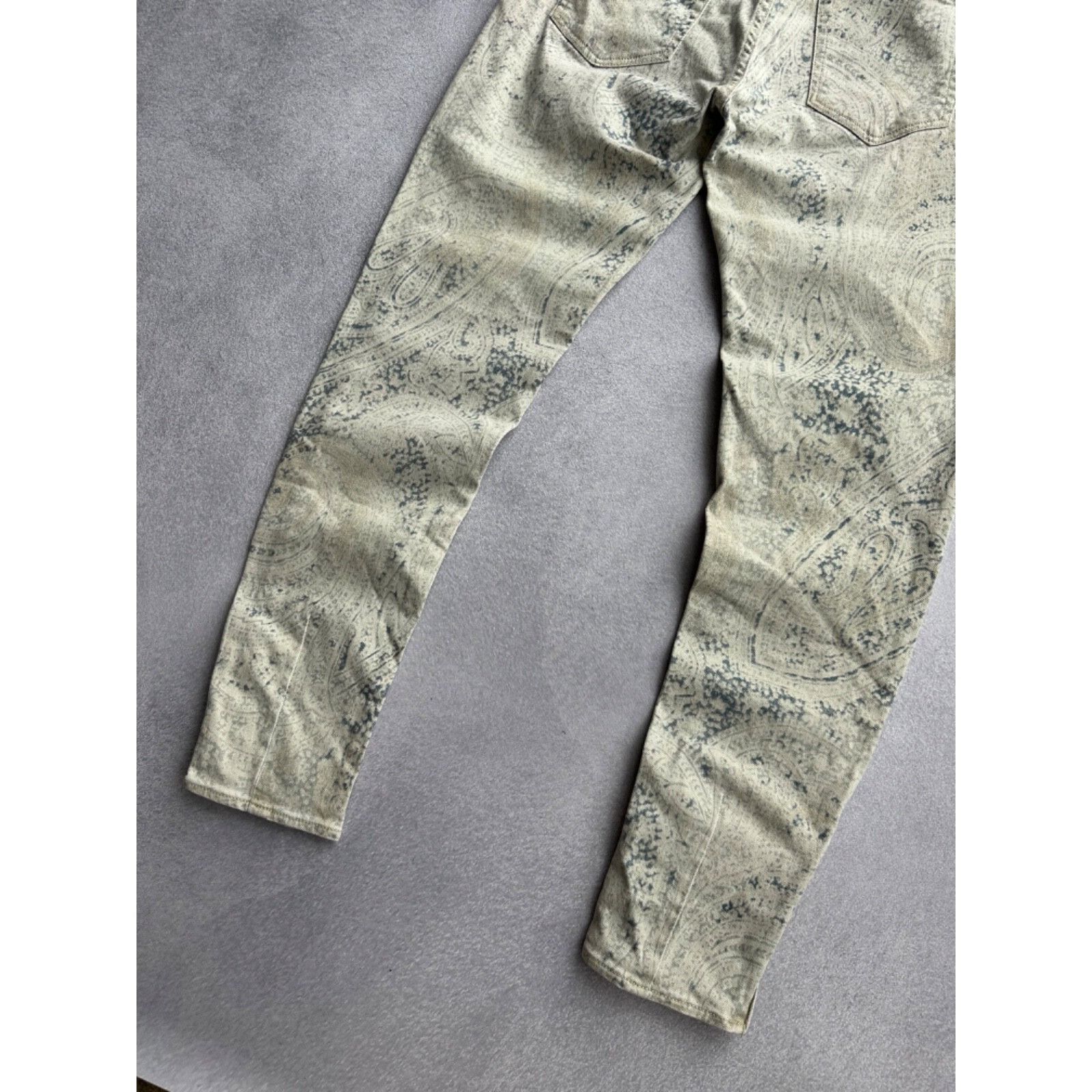 Polo Ralph Lauren VTG Denim&Supply Ralph Lauren Paisley Print Ankle Zip Pants Size US 30 / EU 46 - 2 Thumbnail