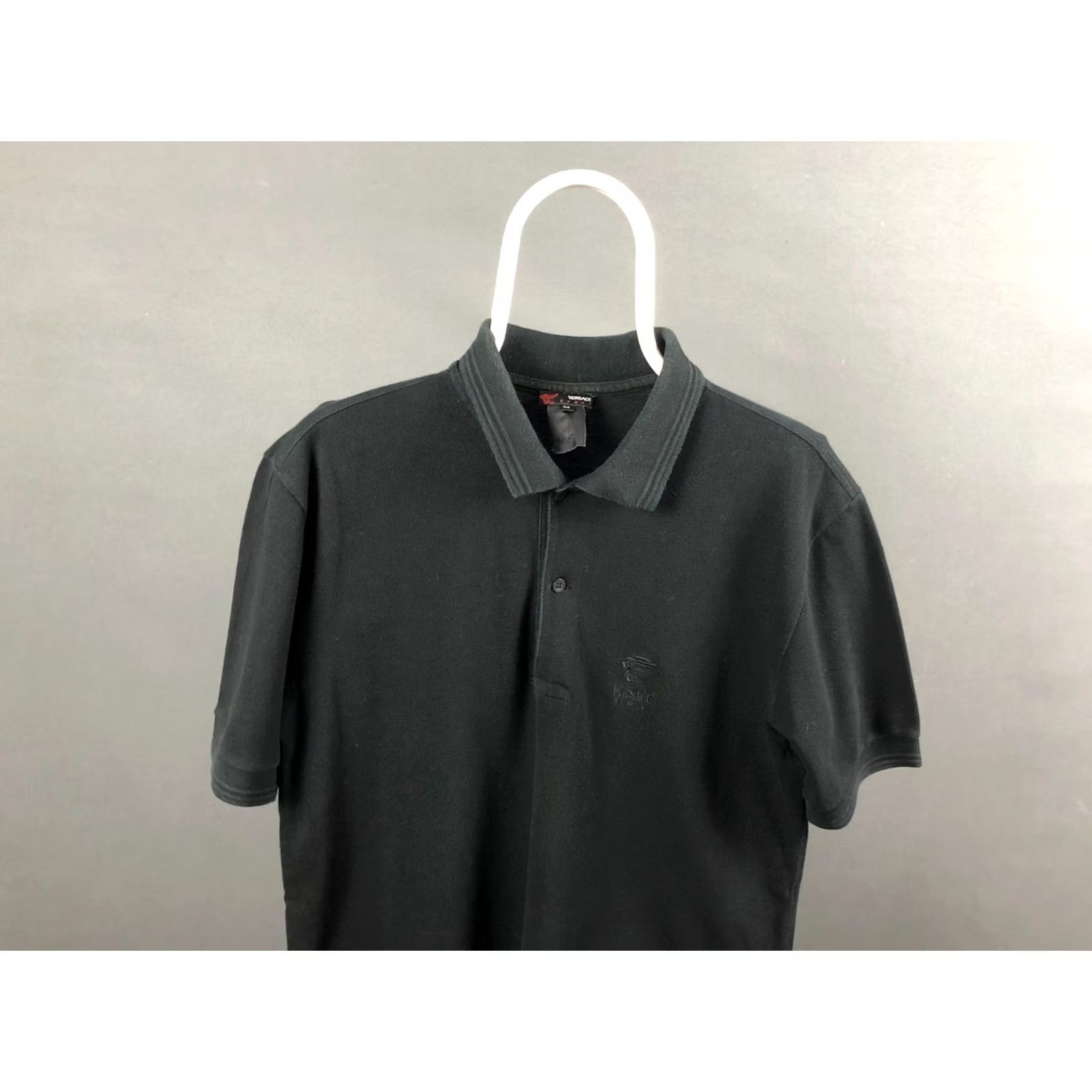 Versace Versace Sport Polo Shirt M Black Cotton Men Regular Short Sleeve Logo Embroidered Casual Vintage: No Size US M / EU 48-50 / 2 - 5 Thumbnail
