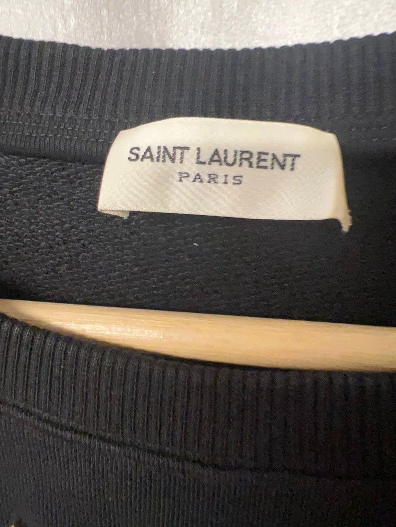 Saint Laurent Paris Saint Laurent Paris sweatshirt 2505-Nextarrow Size S / US 4 / IT 40 - 2 Thumbnail