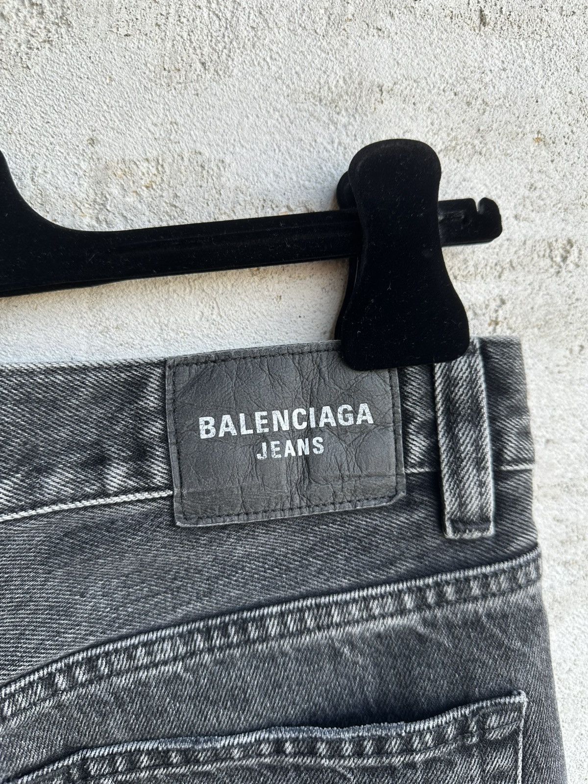 Balenciaga [XS] Fall22 The Lost Tape Gray flared jeans Size US 31 - 9 Thumbnail