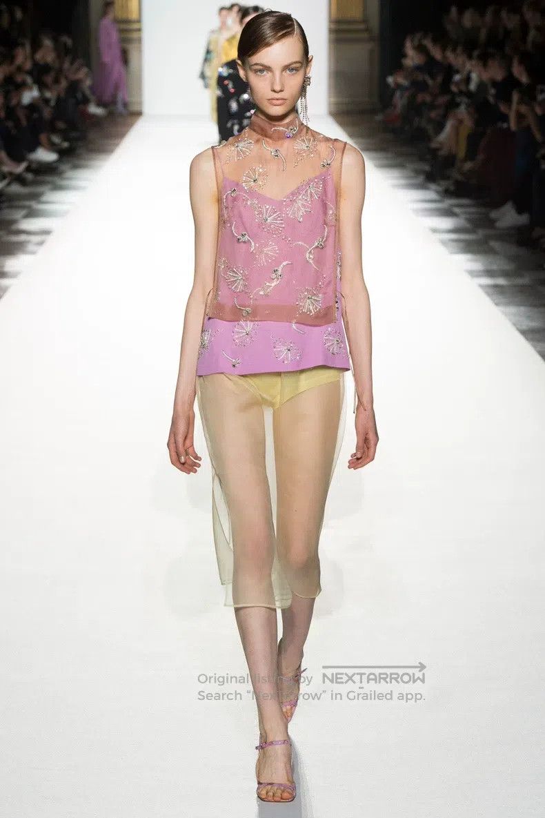 Dries Van Noten Dries Van Noten Runway-Exclusive Heavy-Detailed Beaded Sil Size M / US 6-8 / IT 42-44 - 3 Thumbnail