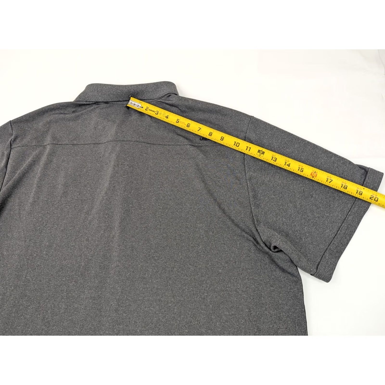 Under Armour Under Armour HeatGear Loose Polo Shirt Men 3XL Gray Short Sleeve Polo Shirt, HeatGear, 3XL, Gray, Short Sleeve, Polo, Men, Loose Fit Size US XXL / EU 58 / 5 - 8 Thumbnail