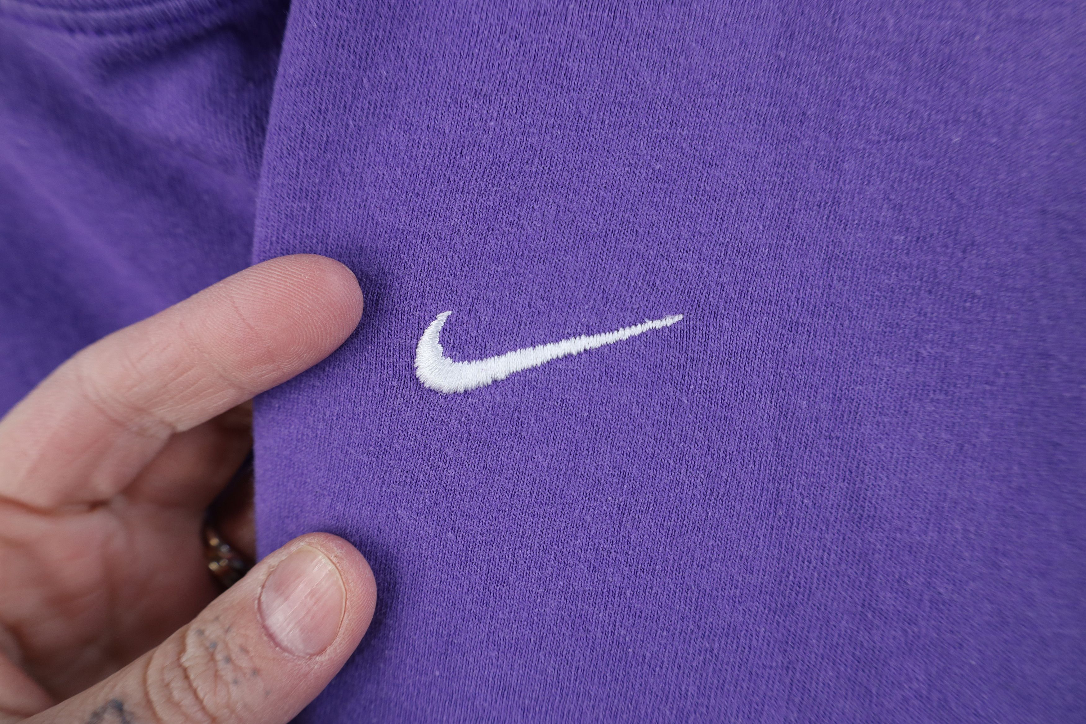 Nike Vintage Nike Scott Mini Swoosh Short Sleeve T-Shirt Purple Size US XXL / EU 58 / 5 - 4 Thumbnail