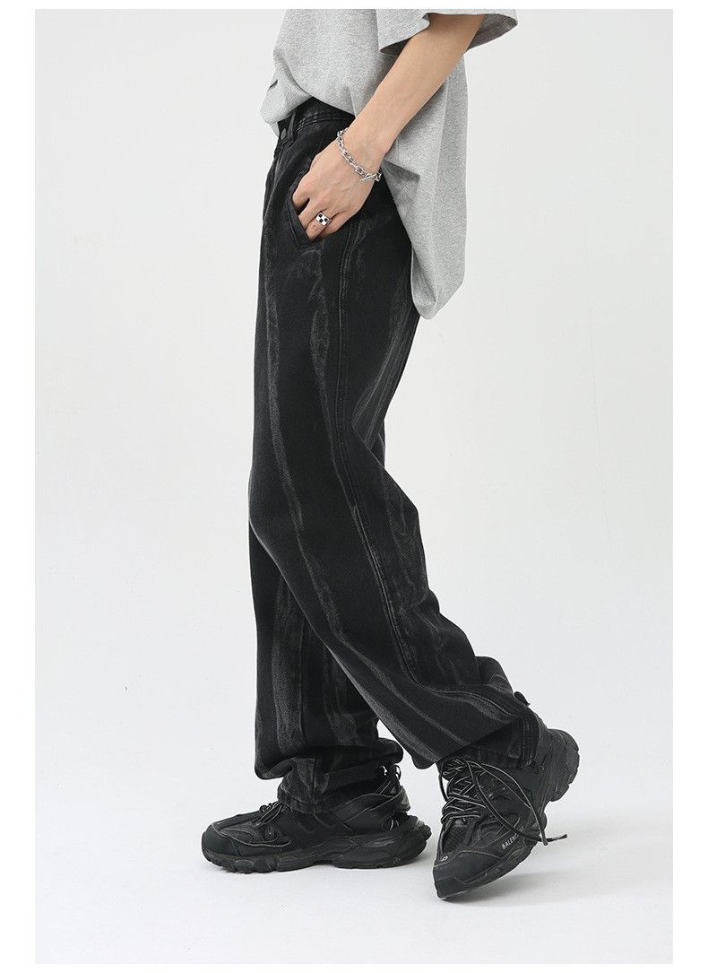 Japanese Brand × Jean Vintage high street washed straight jeans Size US 32 / EU 48 - 5 Thumbnail
