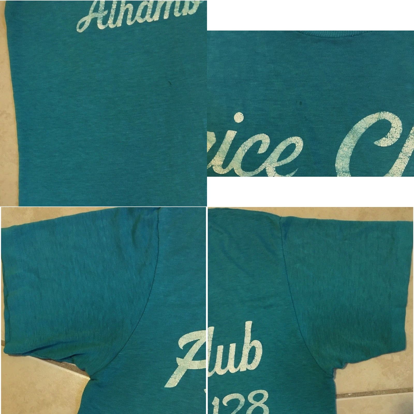 Vintage VINTAGE Alhambra Price Club Shirt M Blue Single Stitch 80s 90s Grunge College School Track PE USA Mens Graphic Tee Size US M / EU 48-50 / 2 - 8 Thumbnail