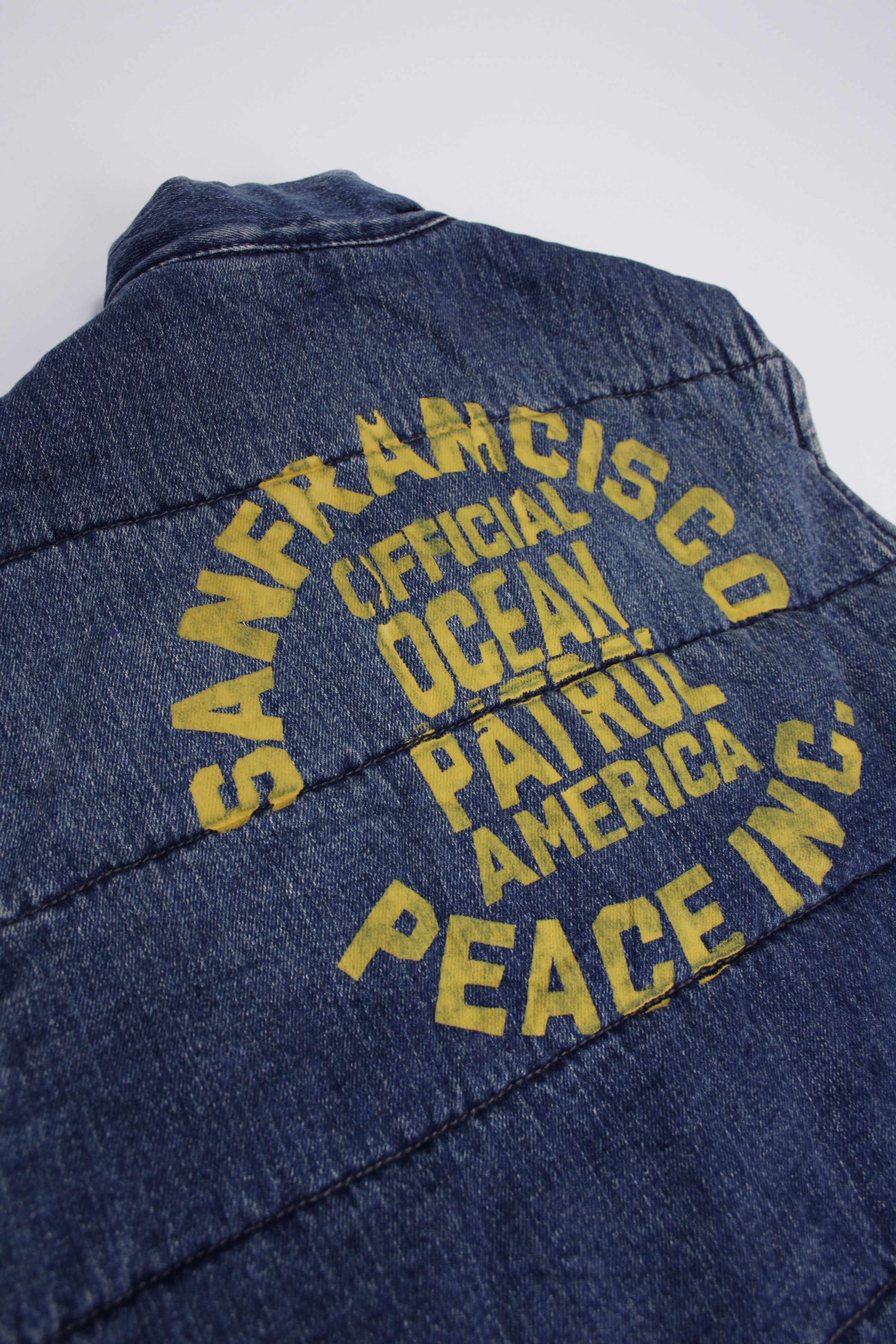 Japanese Brand × Vintage Old Betty's Vintage Washed Denim Reversible Plaid Vest Size US XS / EU 42 / 0 - 3 Thumbnail