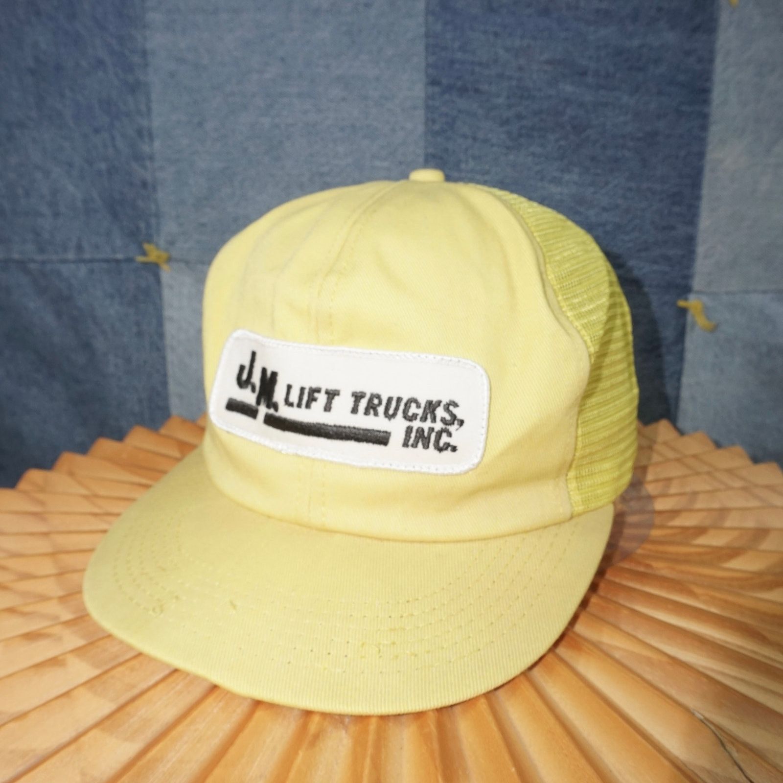 Vintage OSFA - Vintage j.M. lift trucks Inc. embroidered trucker hat Size ONE SIZE - 2 Thumbnail