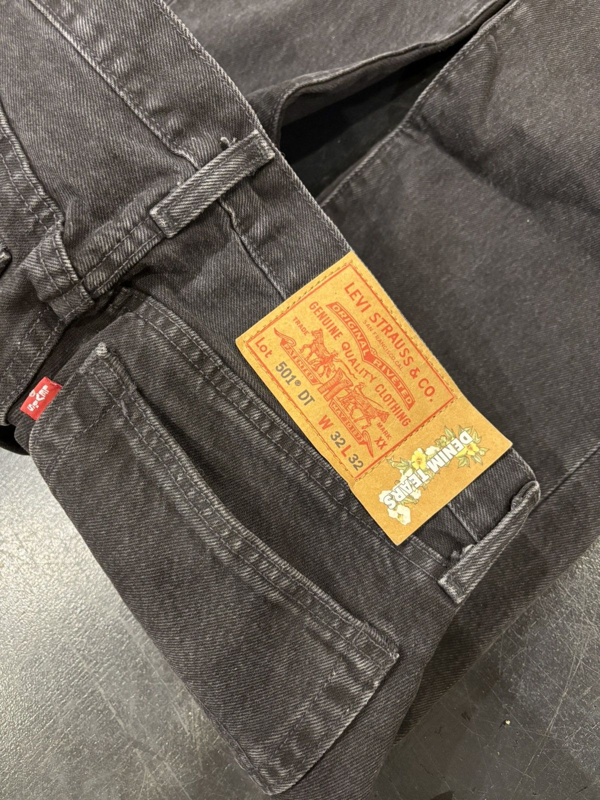 DENIM TEARS Denim Tears Levis Rocker Studded Denim Jeans Size US 32 / EU 48 - 3 Thumbnail