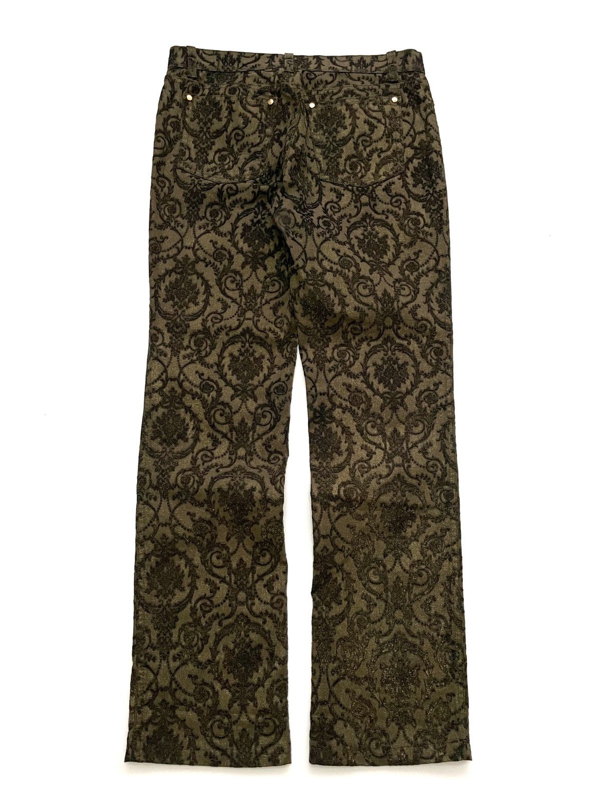 Just Cavalli Roberto Cavalli Pattern Pants Size 32" / US 10 / IT 46 - 3 Thumbnail