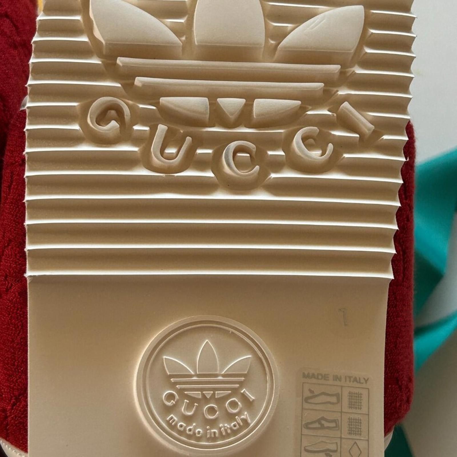Gucci NWT men's GUCCI adidas x GUCCI GG Sandal 702412 size 8 Size US 8 / EU 41 - 5 Thumbnail