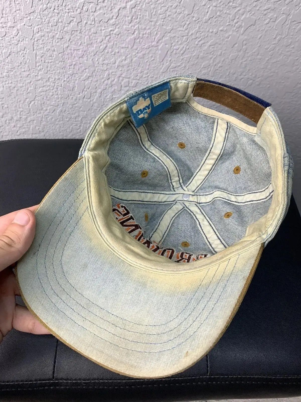 NFL × Sports Specialties × Vintage Vintage Y2K Cleveland Browns Sport Specialties Laser Hat Gap Size ONE SIZE - 5 Thumbnail