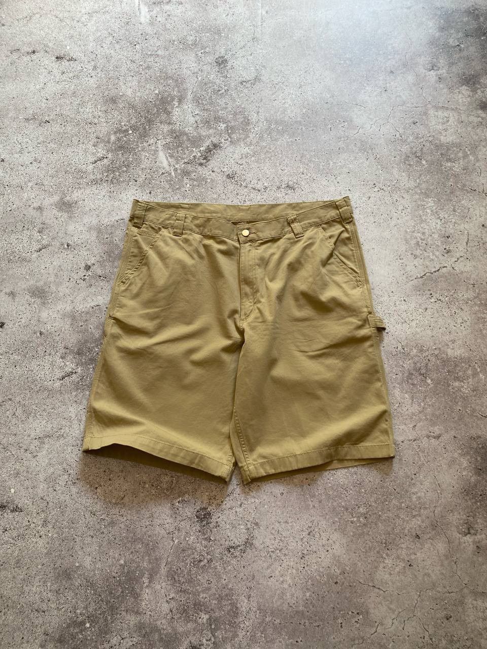Carhartt × Vintage CARHARTT SINGLE KNEE BERMUDA RELAXED CARPENTER BAGGY SHORTS Size US 40 / EU 56 - 2 Thumbnail