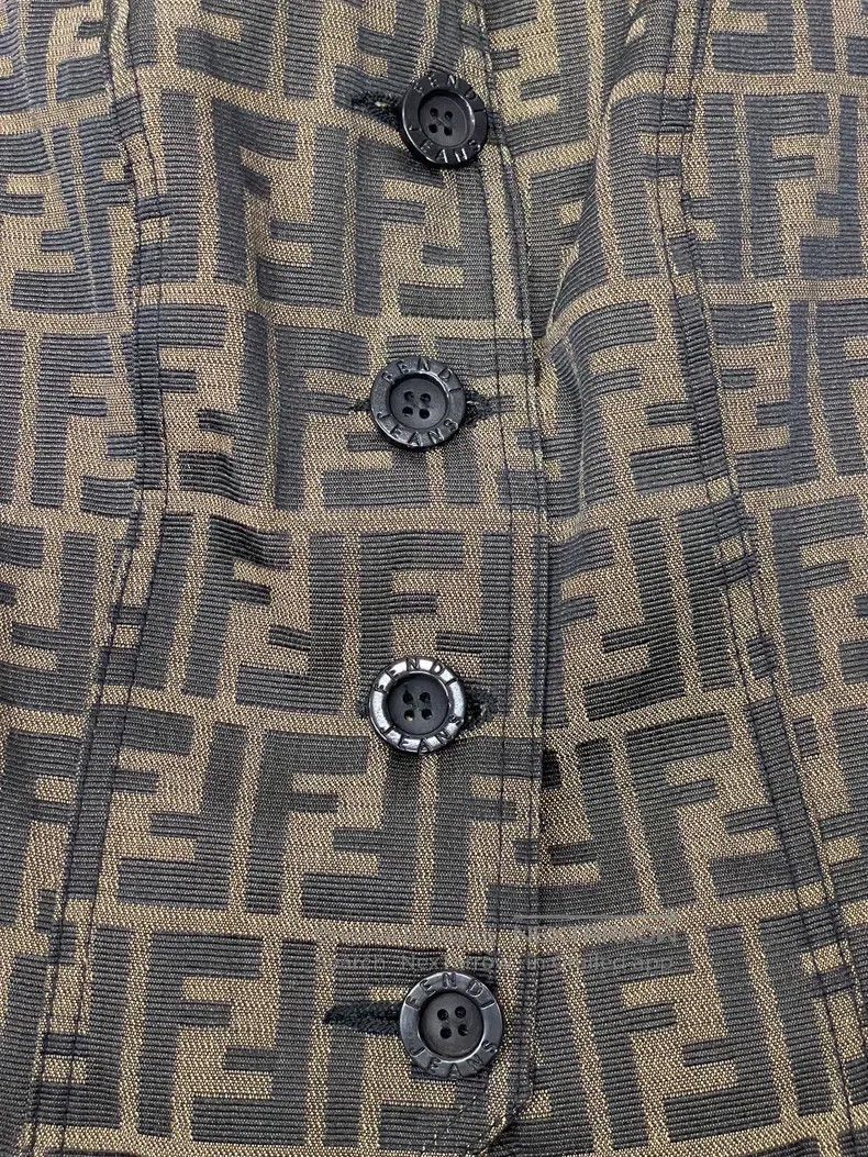 Fendi Fendi Monogram Vest Jacket Size XS / US 0-2 / IT 36-38 - 5 Thumbnail