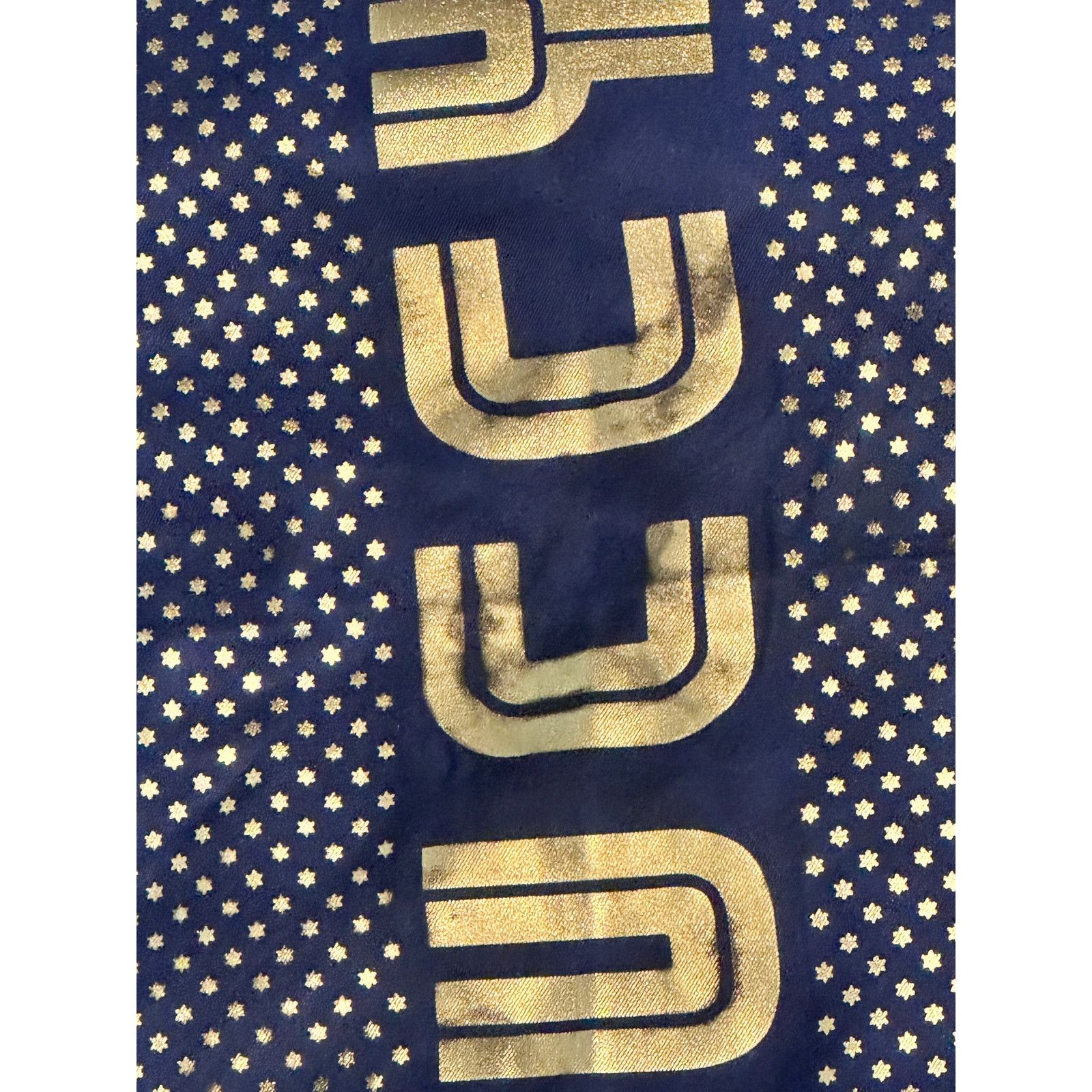 Gucci Authentic GUCCI "GUCCY" Gold Star SEGA® Print Silk Scarf Size ONE SIZE - 4 Thumbnail