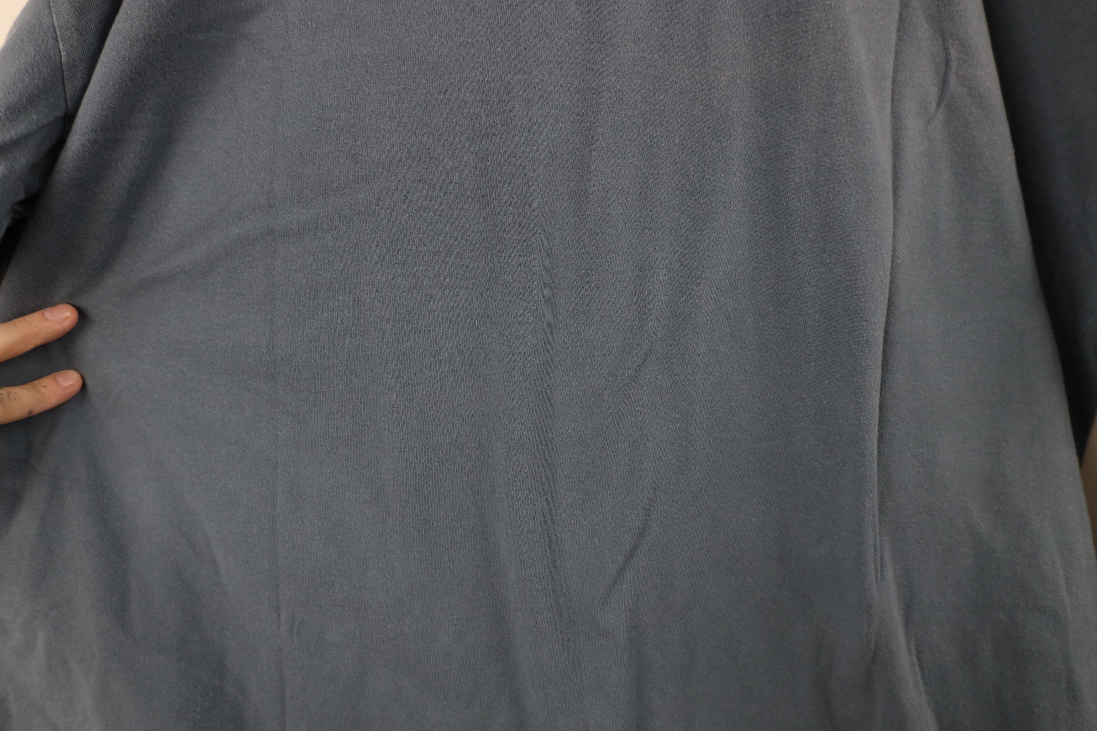 Vintage Vintage 90s Streetwear Blank Cotton Long Sleeve T-Shirt Blue Size US XL / EU 56 / 4 - 9 Thumbnail