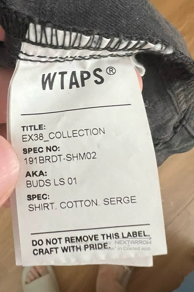Wtaps Wtaps Wash two bags of shirts Size US L / EU 52-54 / 3 - 4 Thumbnail