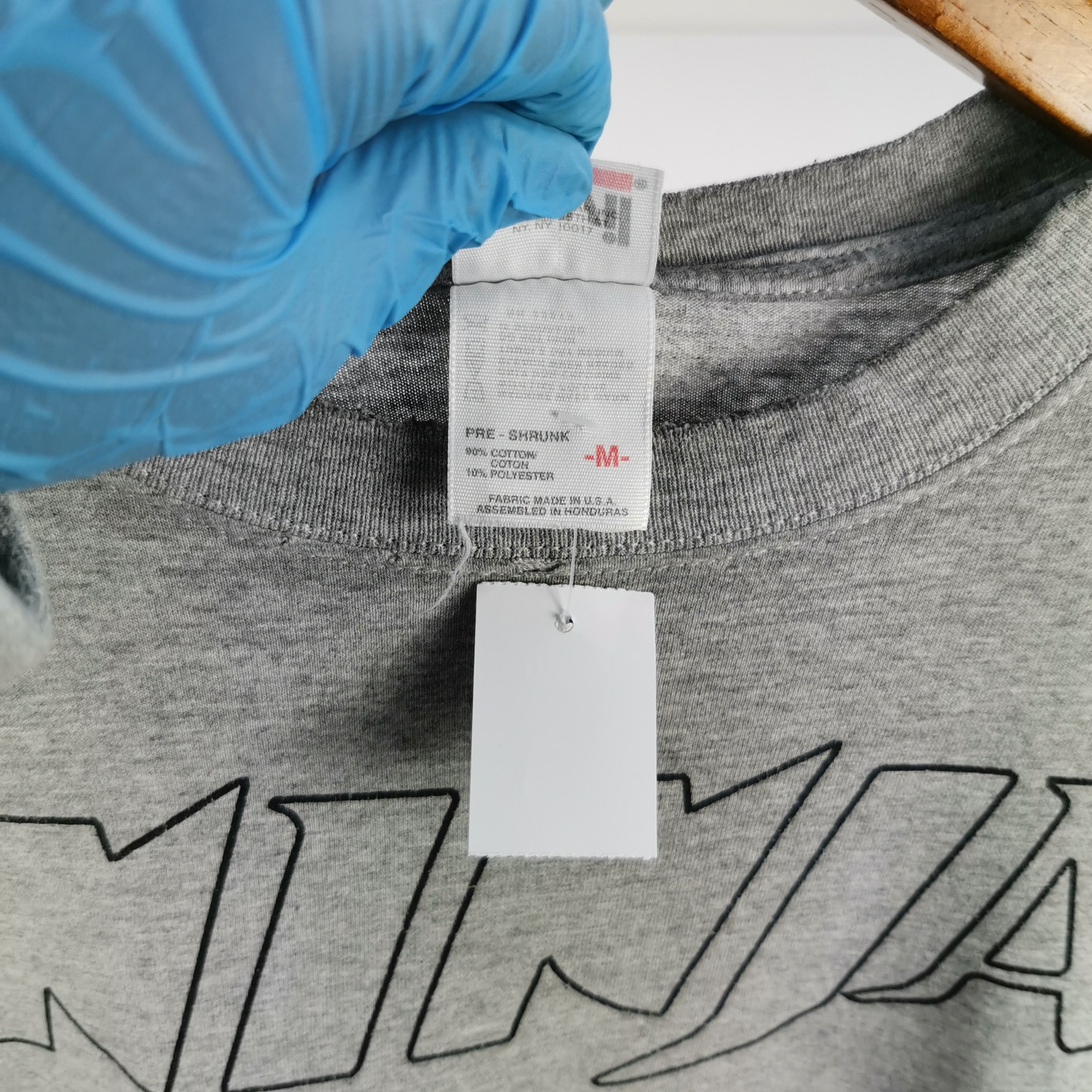 Japanese Brand Vintage 90s Ninja Japanese T-shirt Movie Crewneck 56789 Size US XL / EU 56 / 4 - 7 Thumbnail