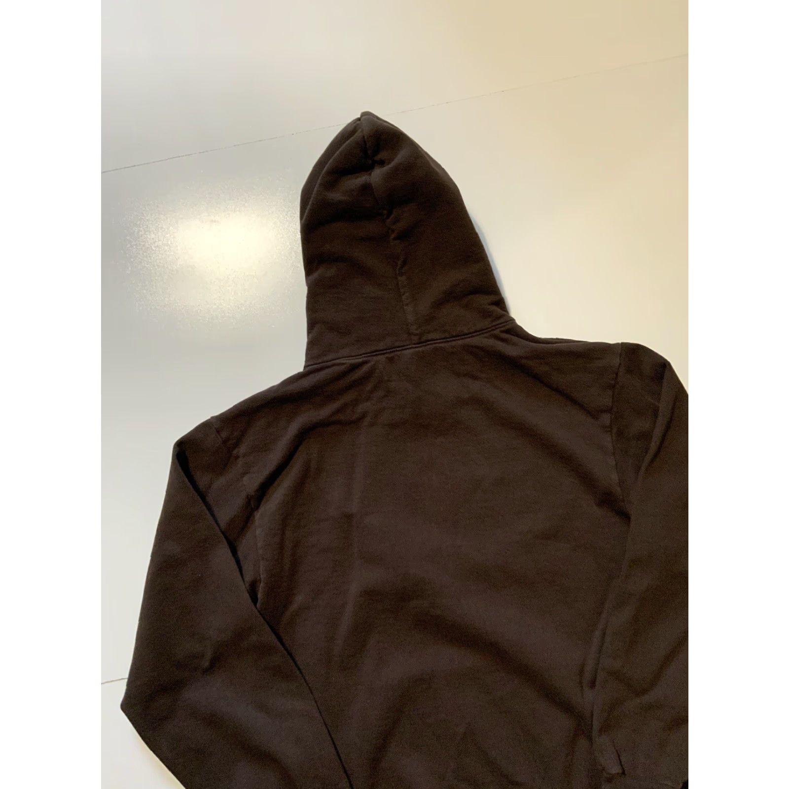 Vintage TDE Top Dawg Entertainment Brown Heavyweight Fleece Pullover Hoodie Sz. S Hoodie Mens Pullover Heavyweight Fleece Brown TDE Shirt? Size US S / EU 44-46 / 1 - 4 Thumbnail