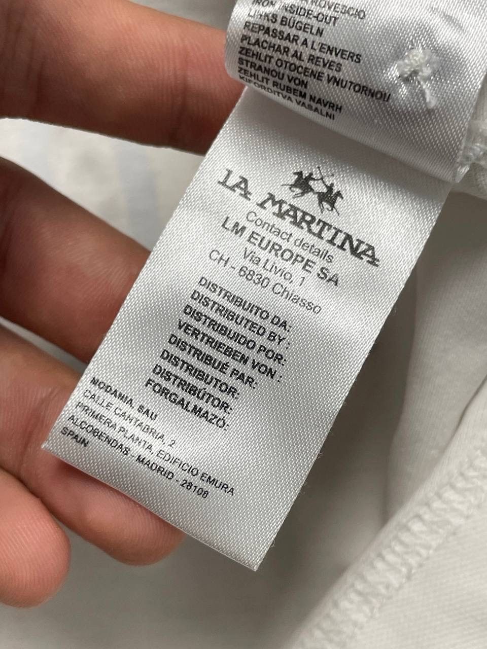 La Martina × Polo Ralph Lauren × Vintage La Martina Maserati Rugby Sweatshirt Oversized Center Logo Size US XXL / EU 58 / 5 - 13 Thumbnail
