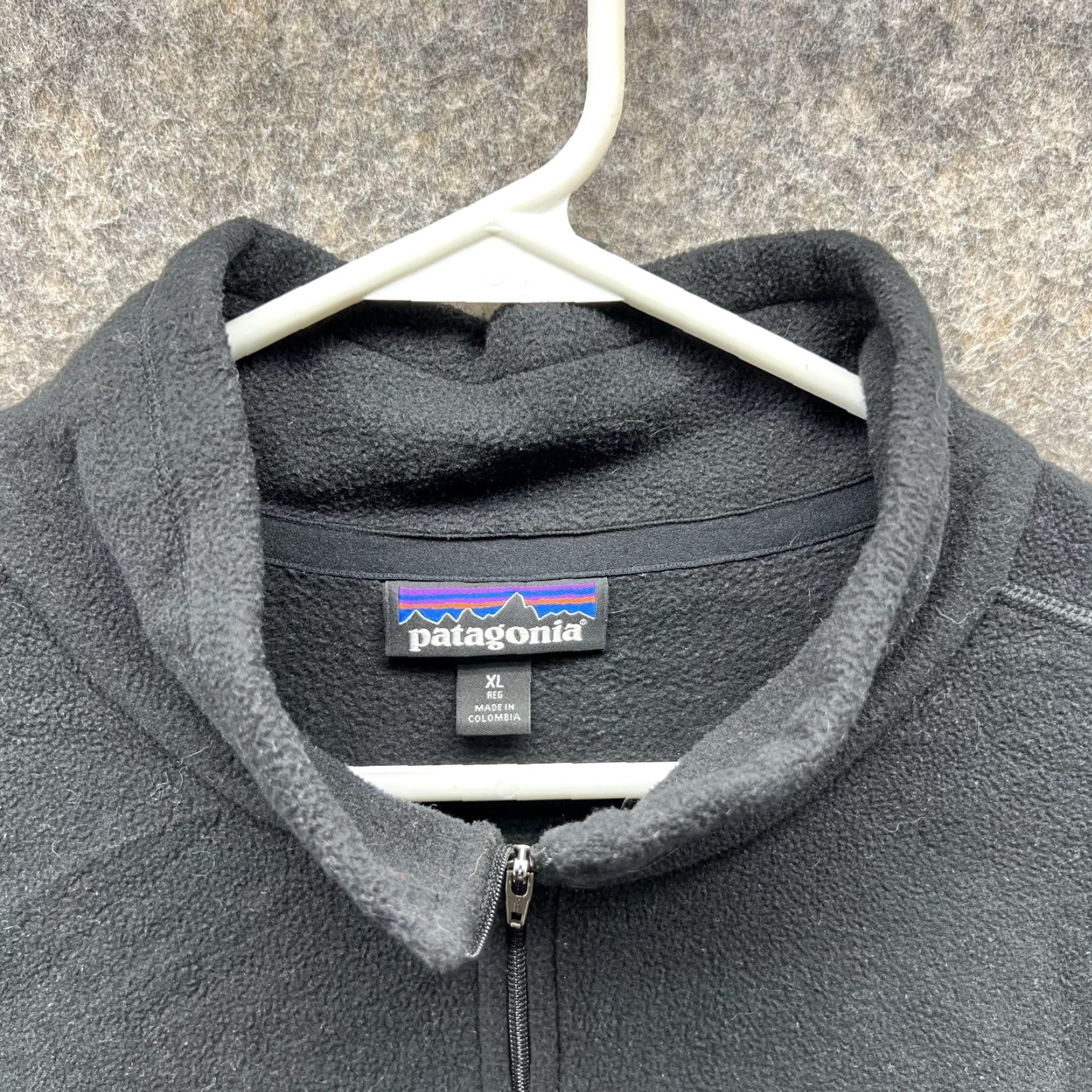 Patagonia Patagonia Sweater Pullover Half Zip Mock Neck Black XL Men Regular Fleece 1/2 Zip Logo Vintage: No Size US XL / EU 56 / 4 - 5 Thumbnail