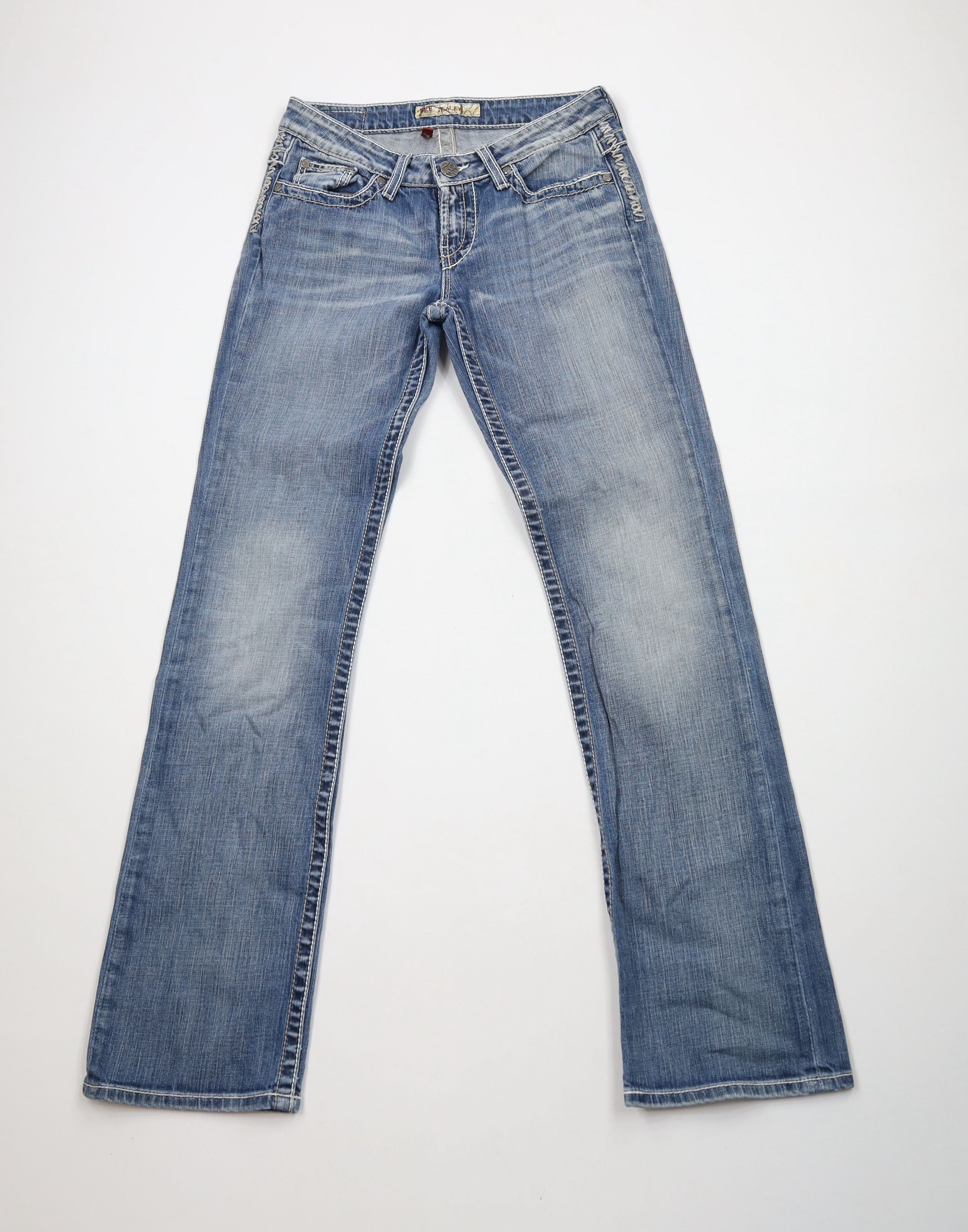 Vintage Vintage Y2K Buckle BKE Stretch Tenley Flared Denim Jeans Size 25" / US 0 / IT 36 - 1 Thumbnail