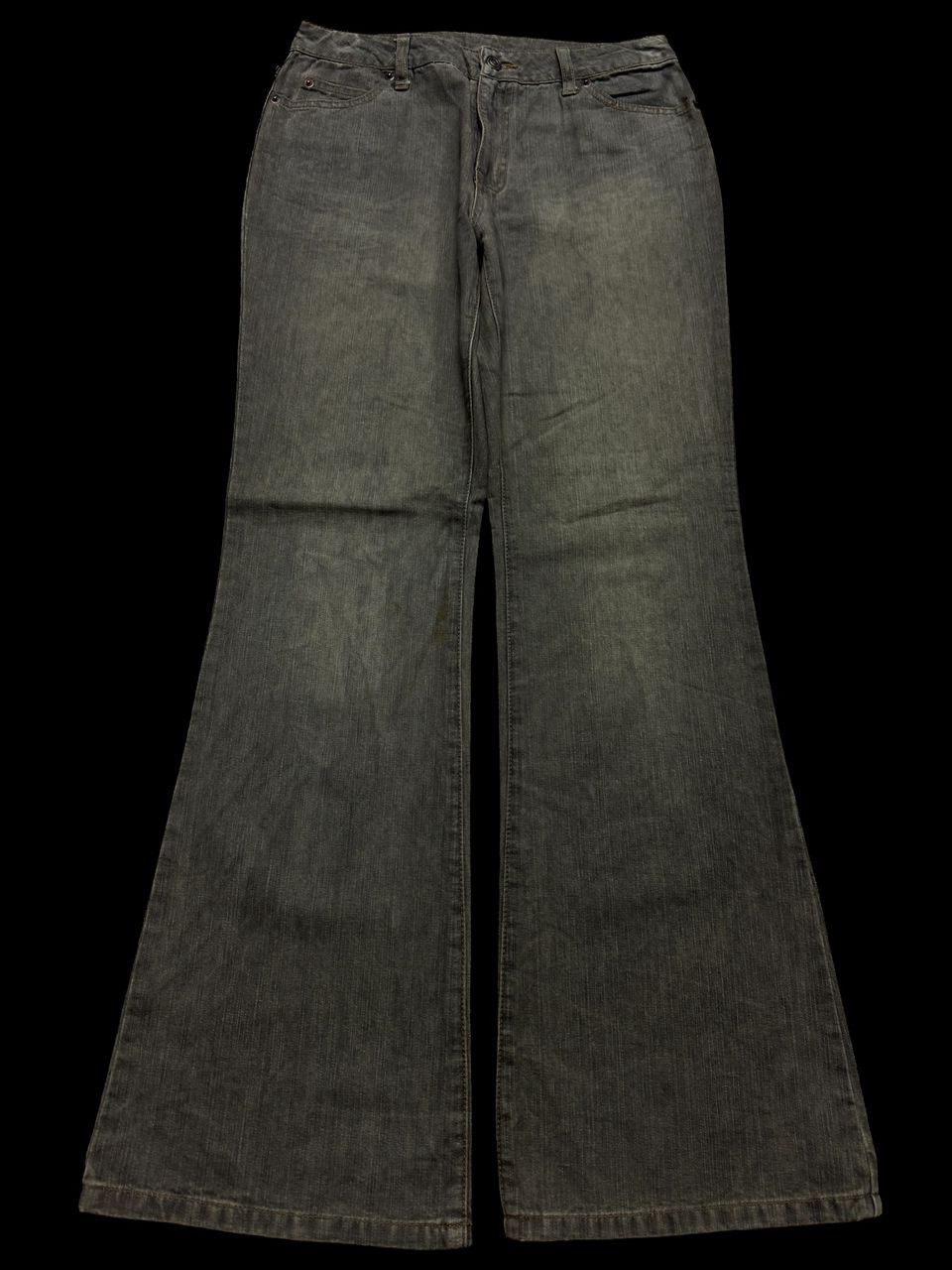 Japanese Brand FLARED Bell Bottom Vtg Japanese Insane Rusty Mudwash Size US 28 / EU 44 - 1 Thumbnail