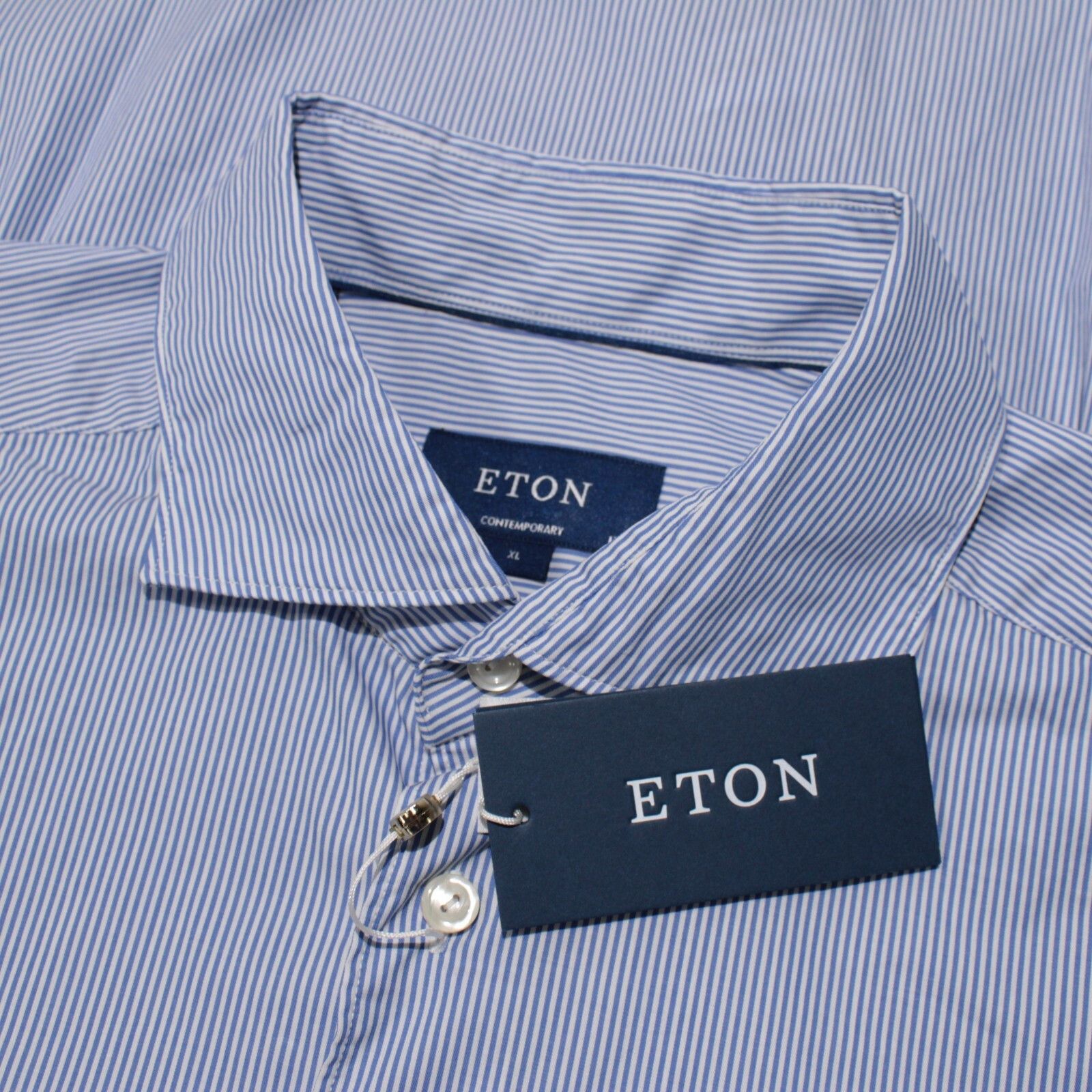 Eton Eton New with tags Shirt Size XL US In Blue Size US XL / EU 56 / 4 - 1 Thumbnail