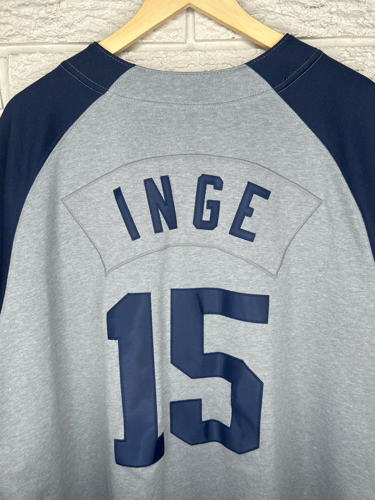 Nike Nike Detroit Tigers Brandon Inge Baseball Jersey Size US XL / EU 56 / 4 - 11 Thumbnail