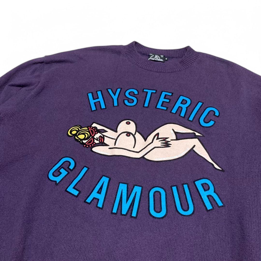 Hysteric Glamour Hysteric Glamour - M Knit Cotton Playboy Naked His Girl Size US M / EU 48-50 / 2 - 2 Thumbnail