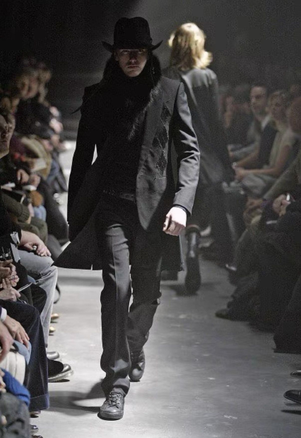 Number (N)ine Number (N)ine 06AW Noir Patch Notched Lapel Suit Jacket Size 40L - 7 Thumbnail