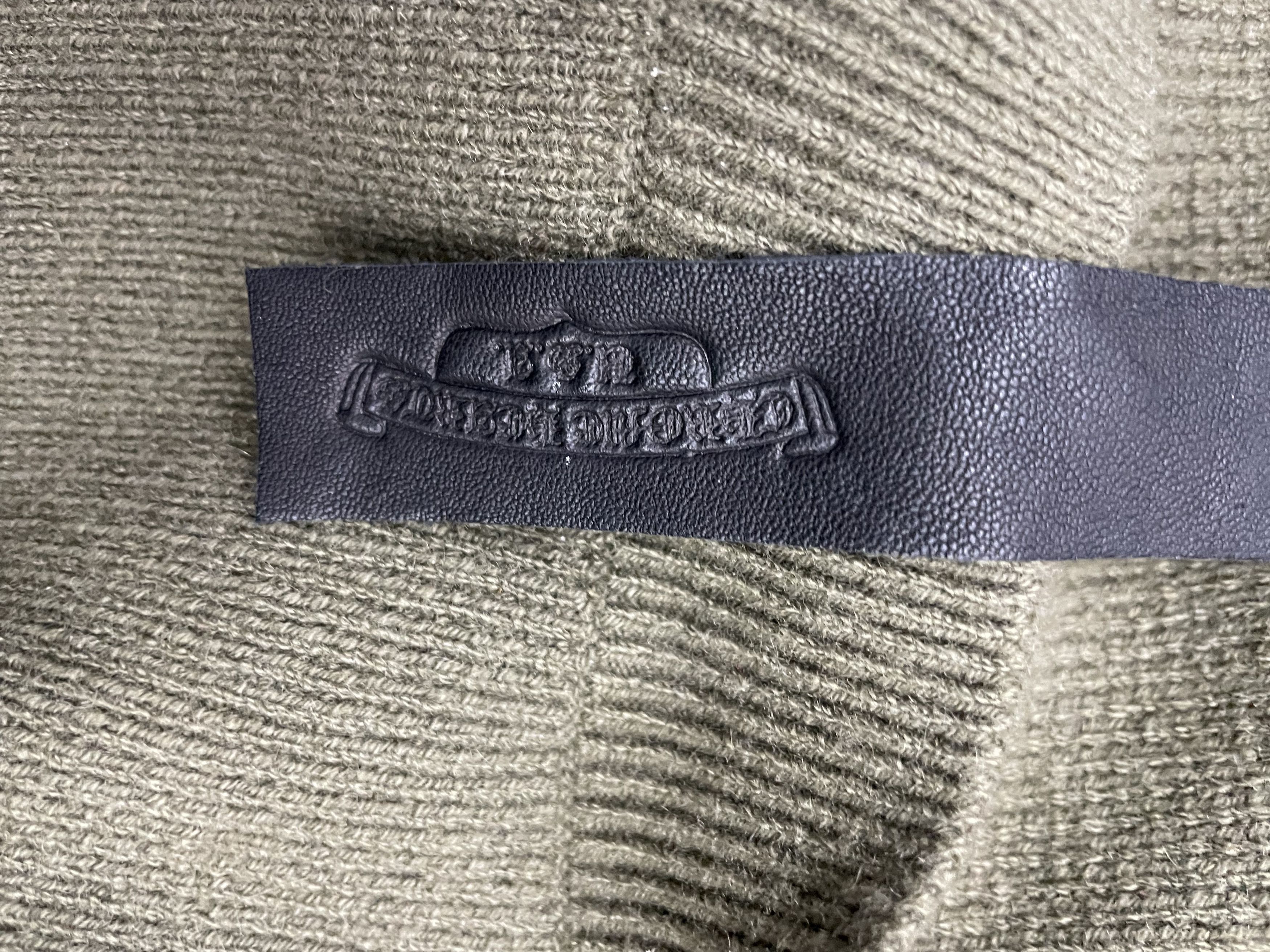 Chrome Hearts Chrome Hearts Cashmere Embroidered Dagger Sweater Size US XXL / EU 58 / 5 - 4 Thumbnail