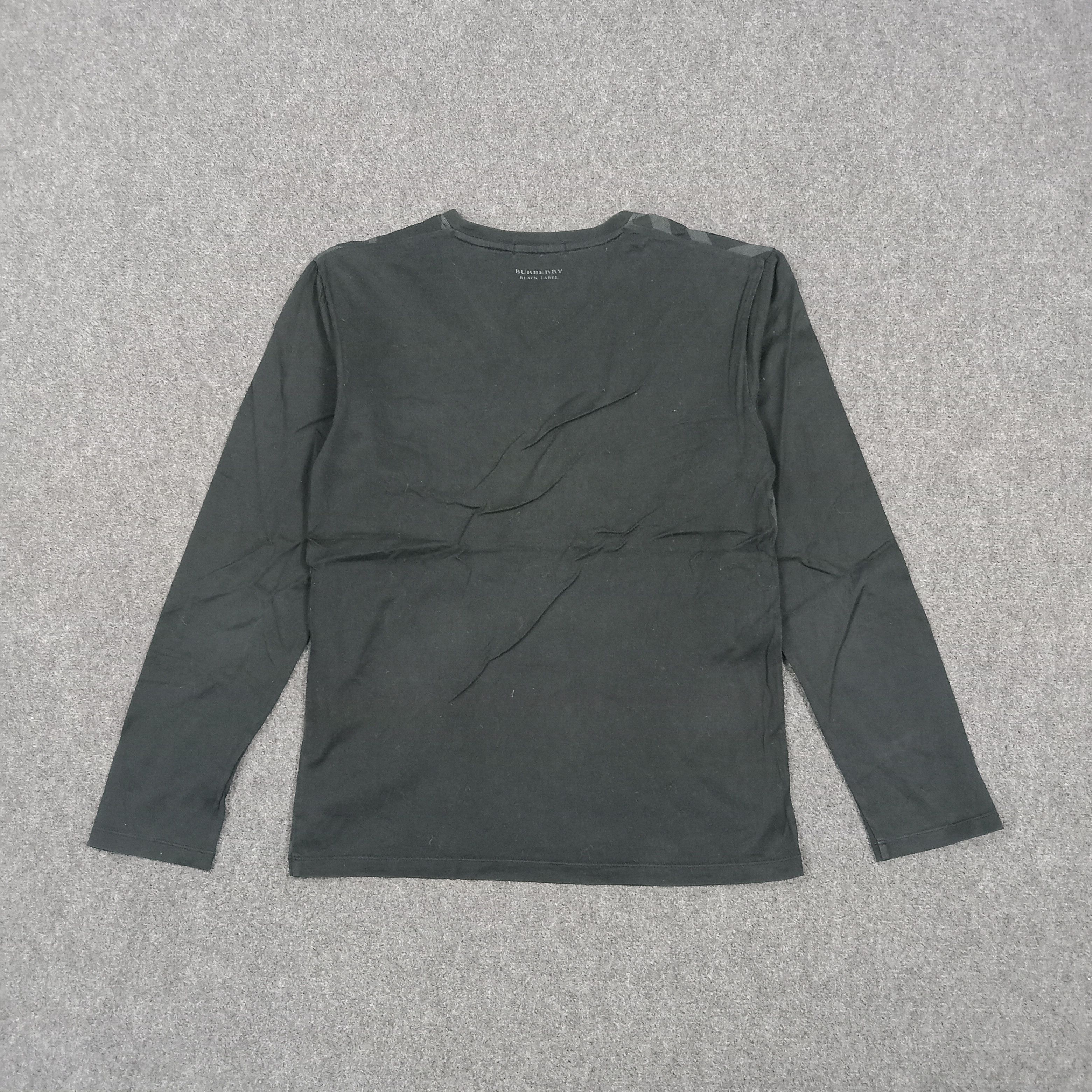 Burberry Burberry Black Label Designer V Neck Tshirt C294N62 Size S / US 4 / IT 40 - 4 Thumbnail