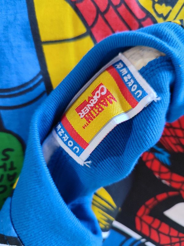Marvel Comics × Vintage 90s collectible Marvel Comics Spiderman all-over Print Tee Size US XL / EU 56 / 4 - 7 Thumbnail