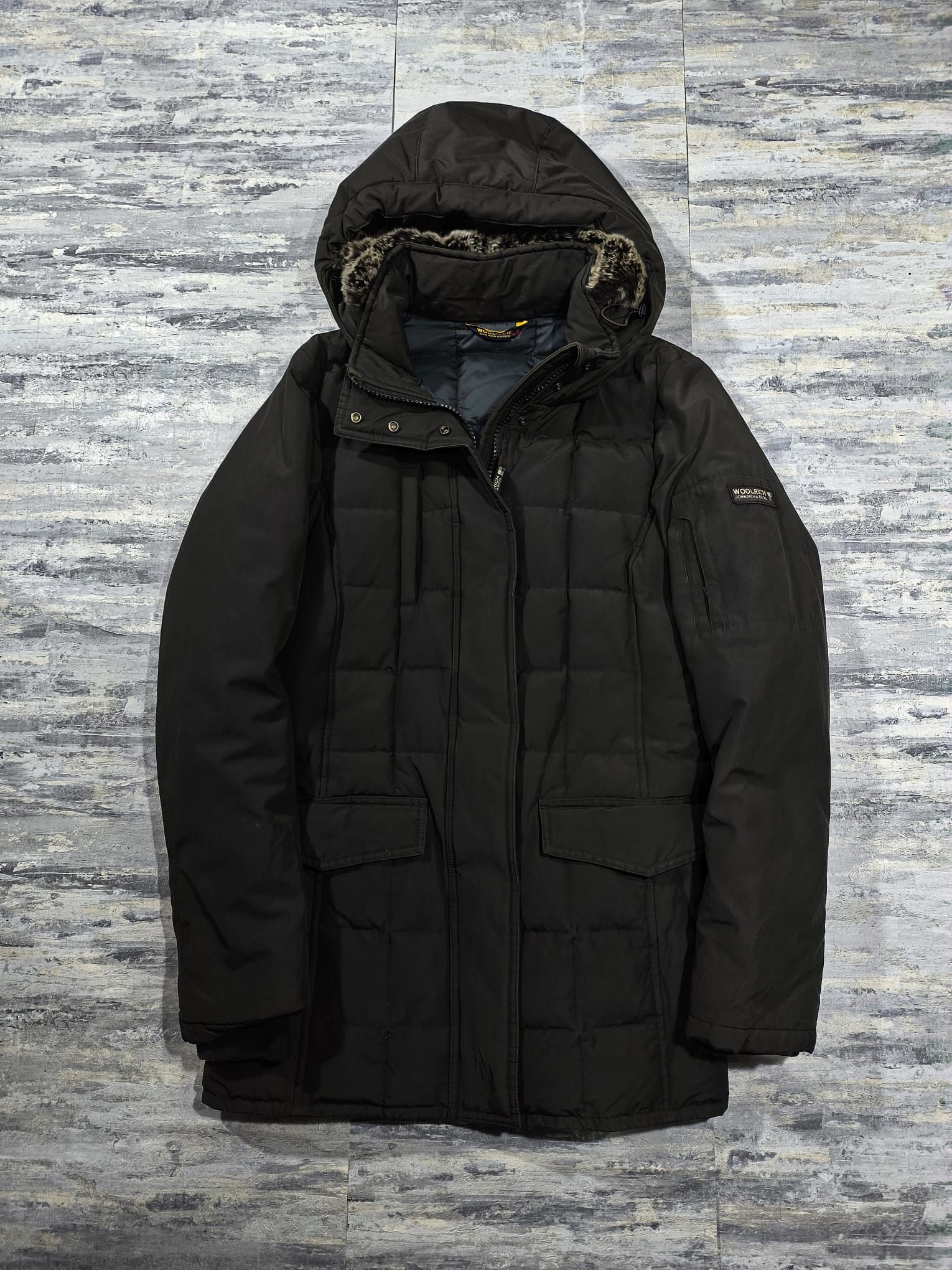 Woolrich Woolen Mills Woolrich Blizzard Parka Down Rabbit fur Jacket Size L / US 10 / IT 46 - 2 Thumbnail