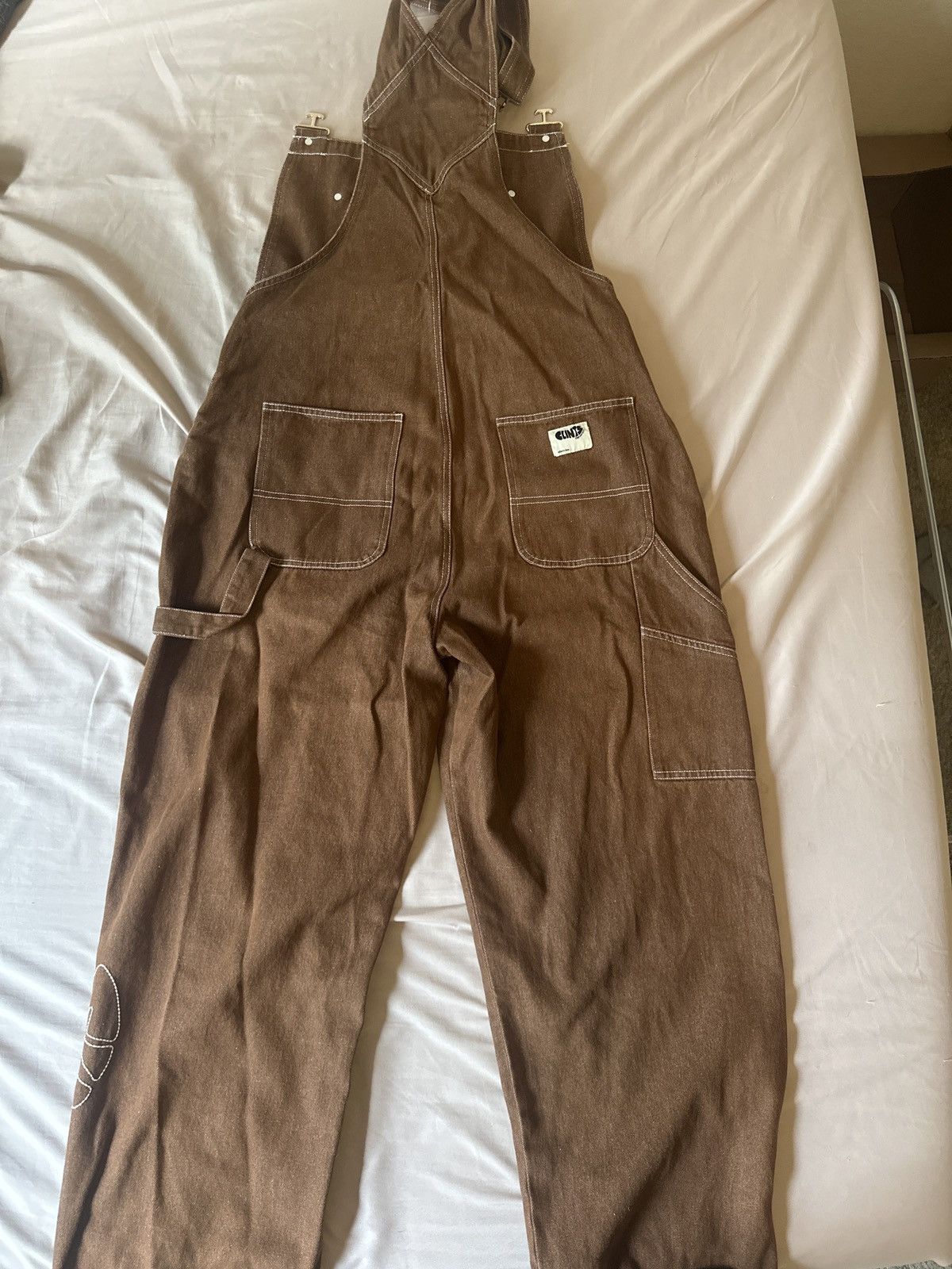 Clints Clints Co Denim Overalls Brown Size M Size US 34 / EU 50 - 3 Thumbnail