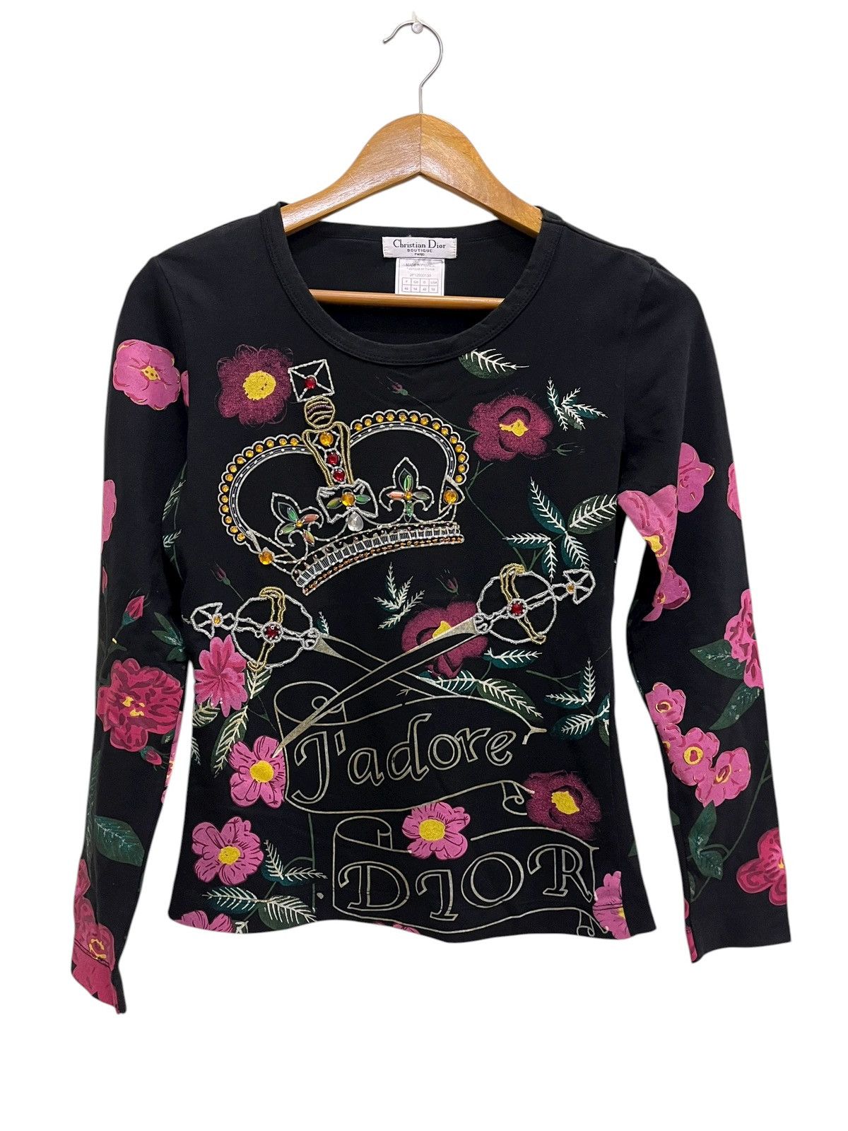 Christian Dior Monsieur Vintage Christian Dior Fullprint Shirt Size M / US 6-8 / IT 42-44 - 1 Thumbnail