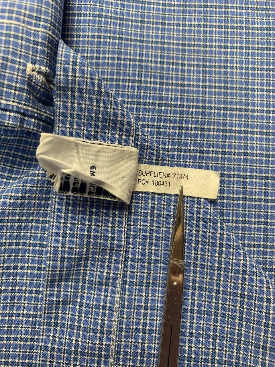 Polo Ralph Lauren Polo Ralph Lauren Men's Blue Check Shirt Button Down Size US L / EU 52-54 / 3 - 19 Thumbnail
