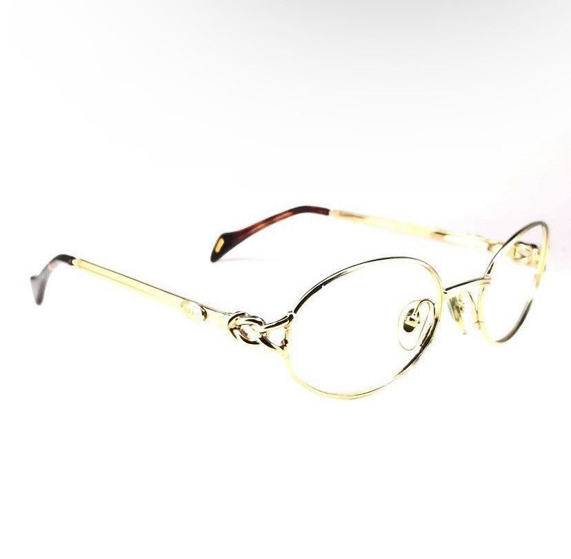 image of Gucci 90's Gold Oval Vintage Frames, Men's