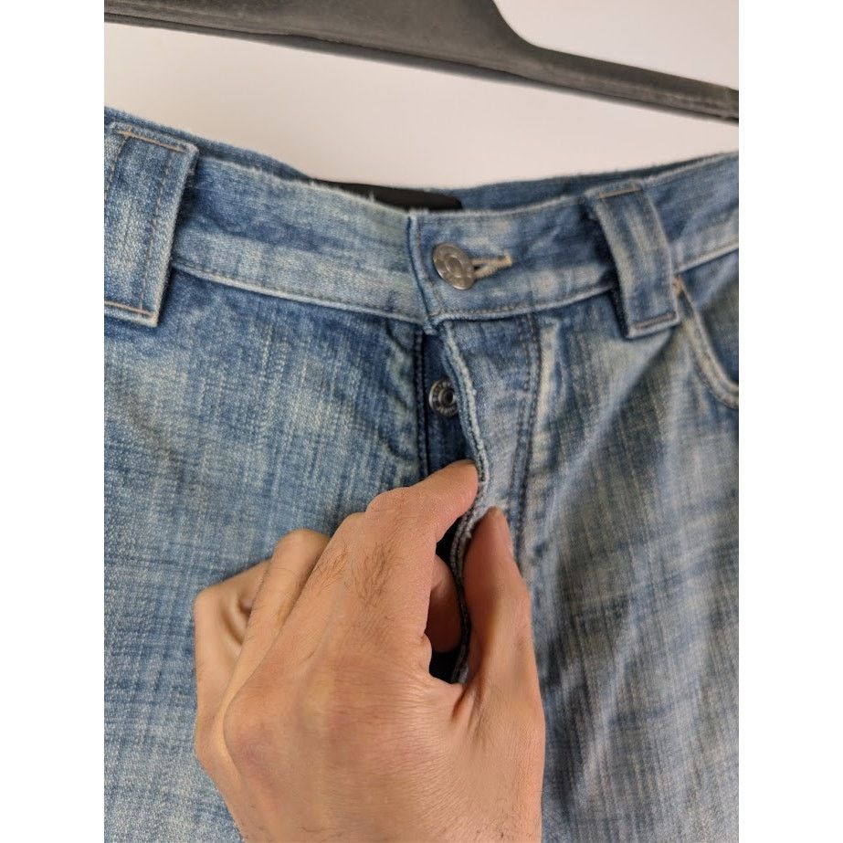 Balenciaga o1rshd1 Denim Shorts in Blue Size US 32 / EU 48 - 7 Thumbnail