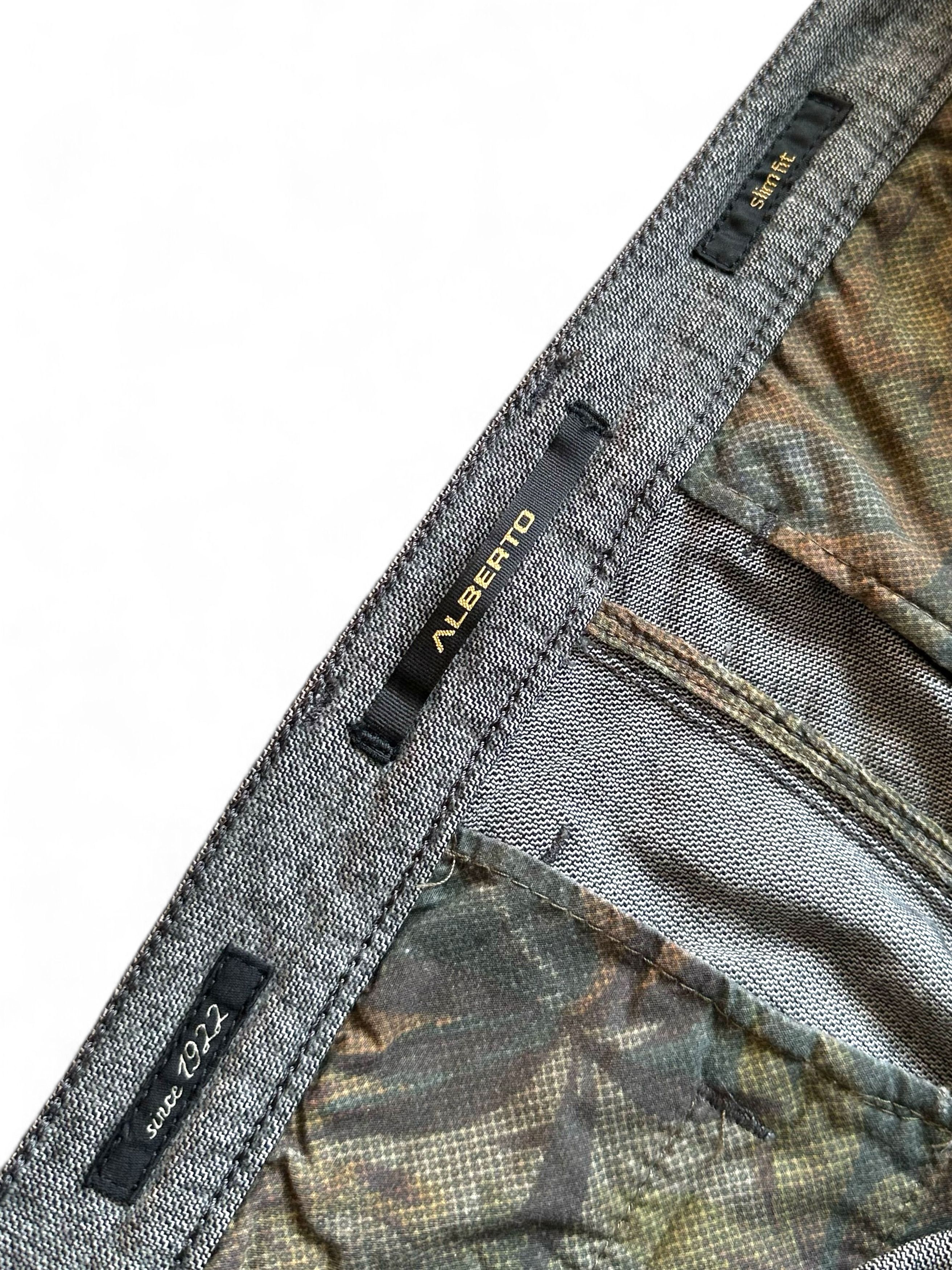 Alberto Alberto Slim Tailored Cargo Casual Pants Size US 34 / EU 50 - 7 Thumbnail