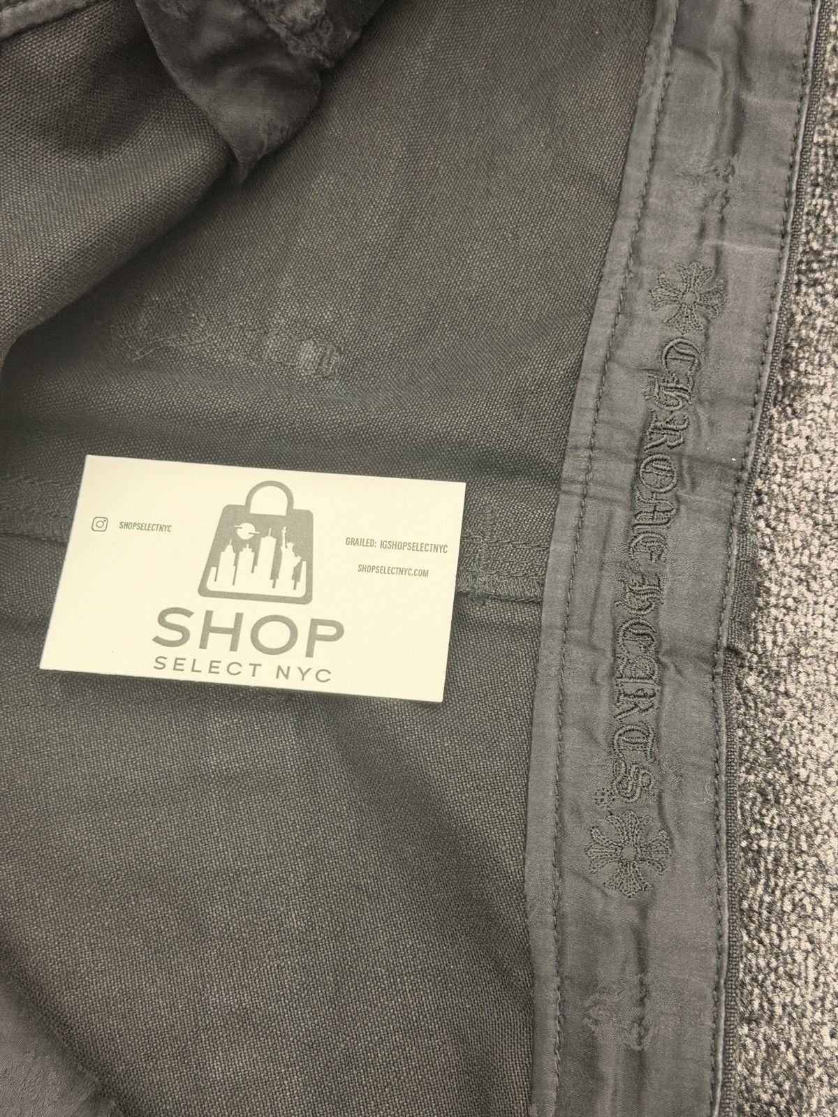 Chrome Hearts NEW CHROME HEARTS FLOOD POCKET CROSS PATCH CARPENTER SHORT Size US 33 - 10 Thumbnail