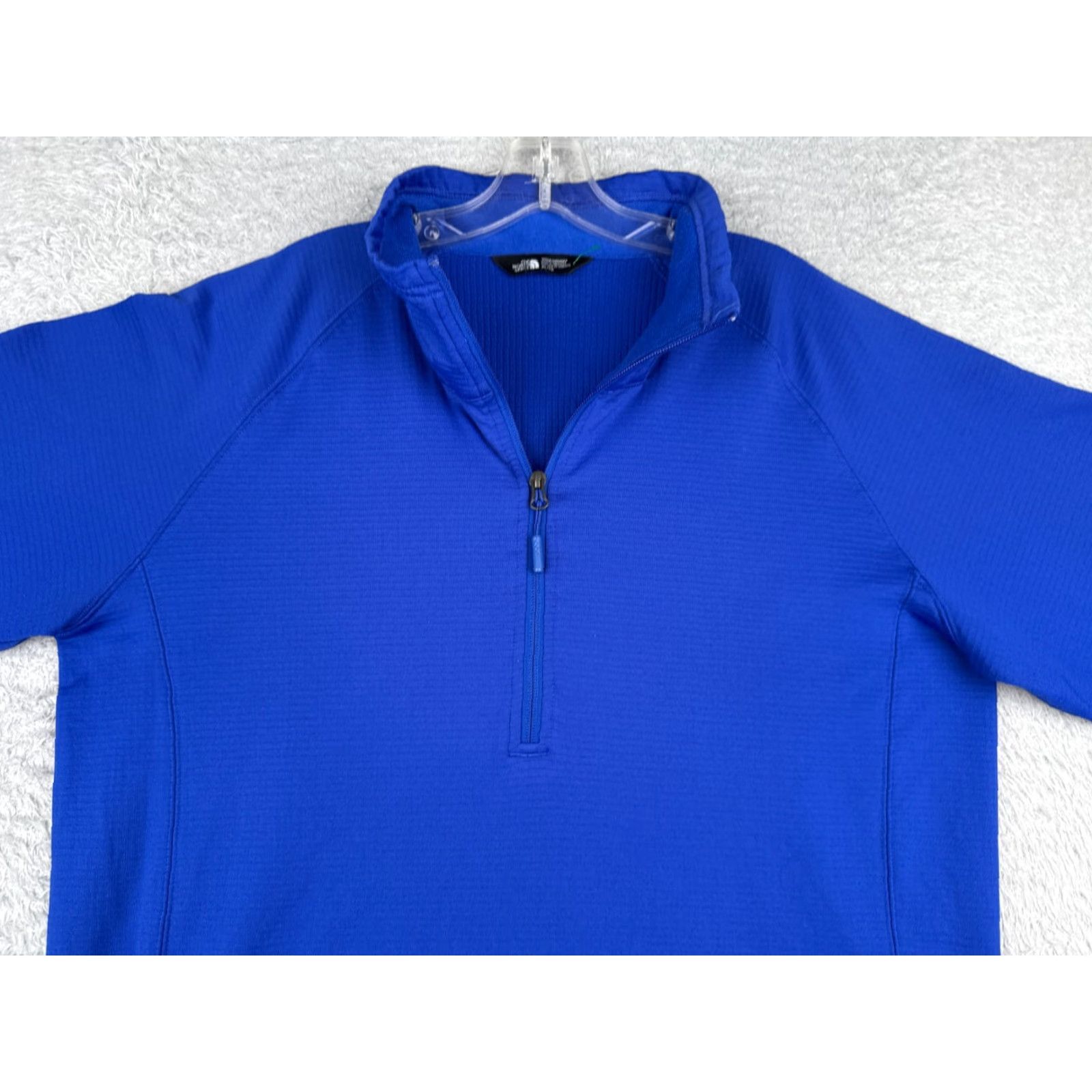 The North Face The North Face Sweatshirt Men XL Red 1/4 Zip Mock Neck Polyester Fleece Logo Pullover Sports Outdoor Sweatshirt Mens Hoodie Size US XL / EU 56 / 4 - 4 Thumbnail