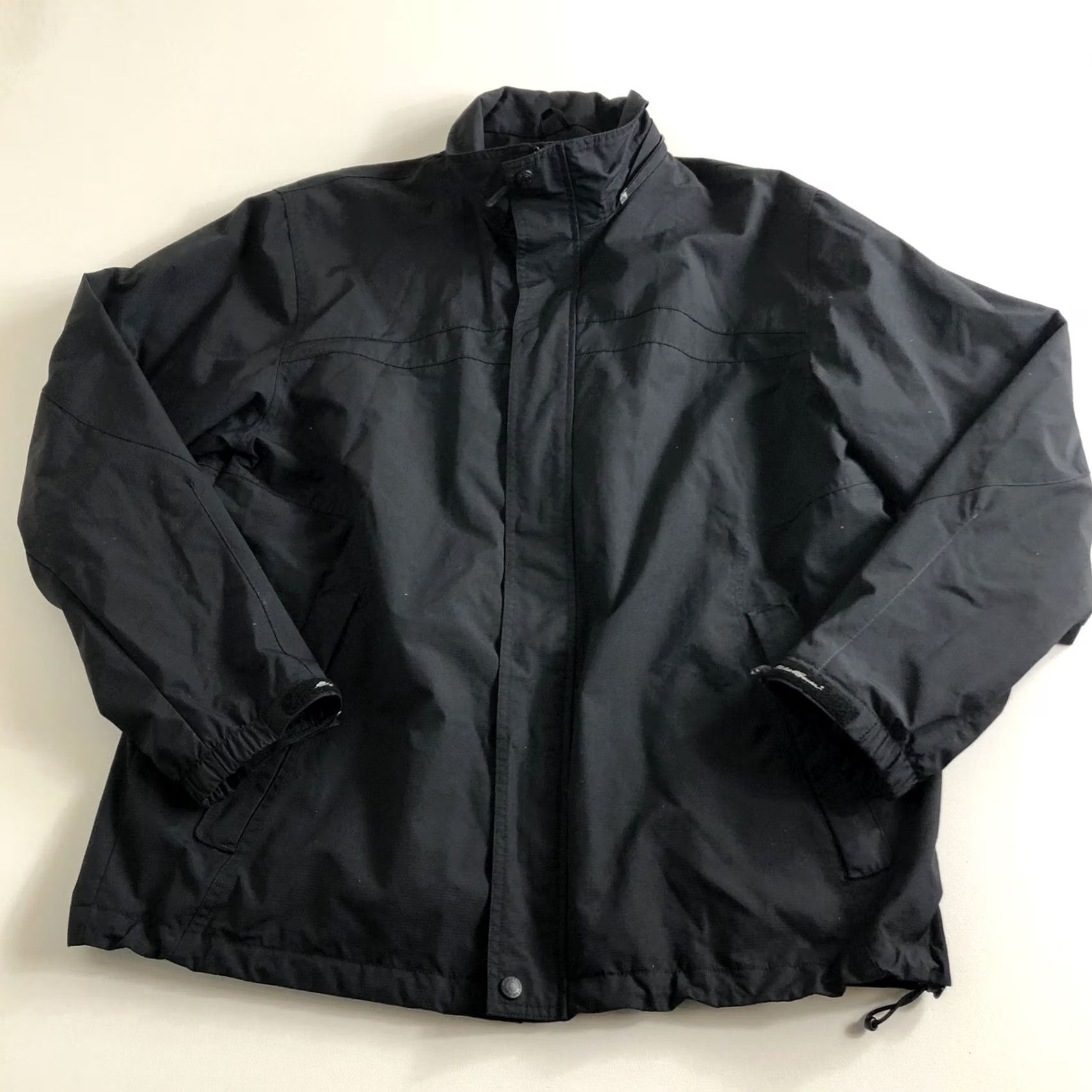 Eddie Bauer Eddie Bauer Jacket Black Full Zip Men's Size L Outdoor Cirruslite Outdoor Weatherproof N/A Size US L / EU 52-54 / 3 - 2 Thumbnail